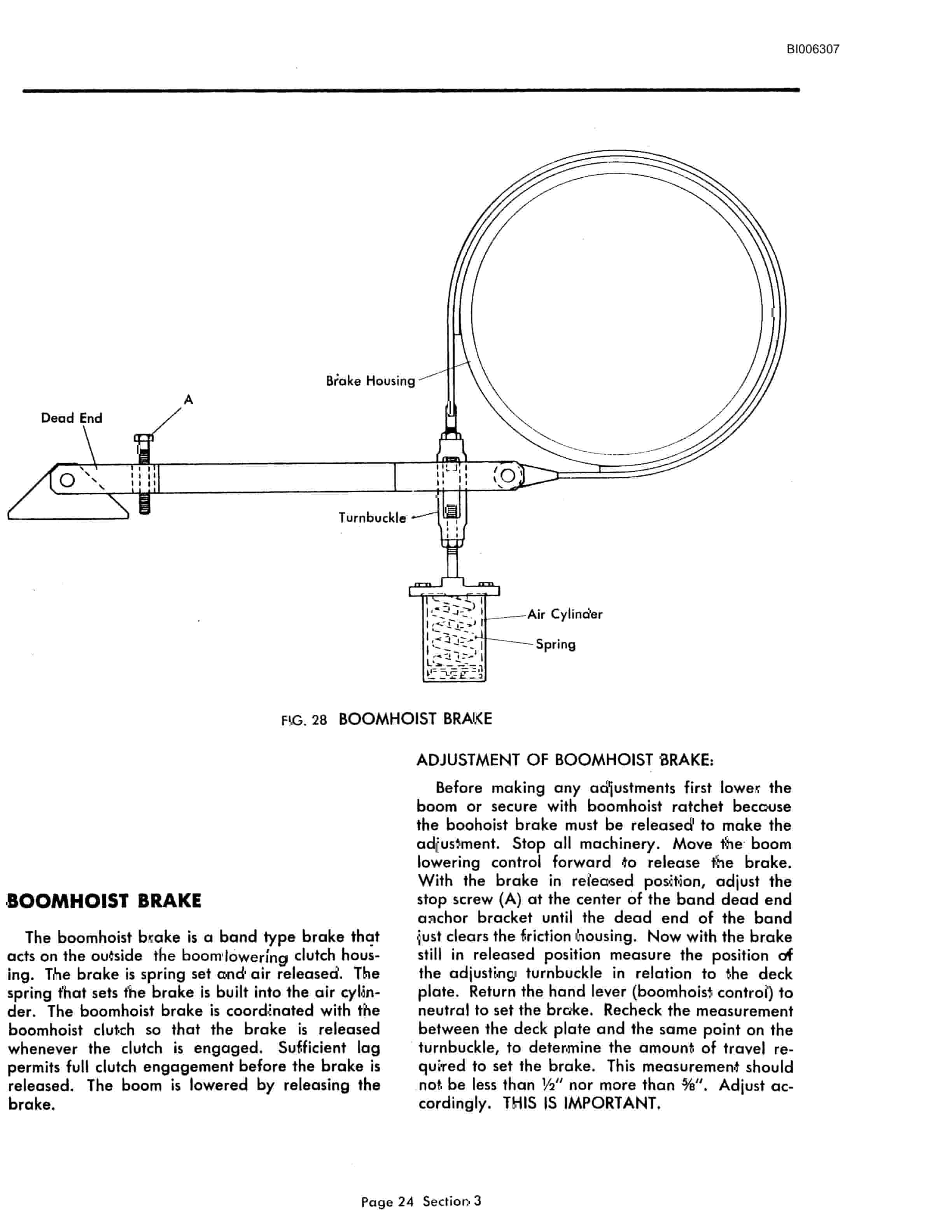 Bucyrus Marion 51-M Truck Crane Technical Manual BI006307-2