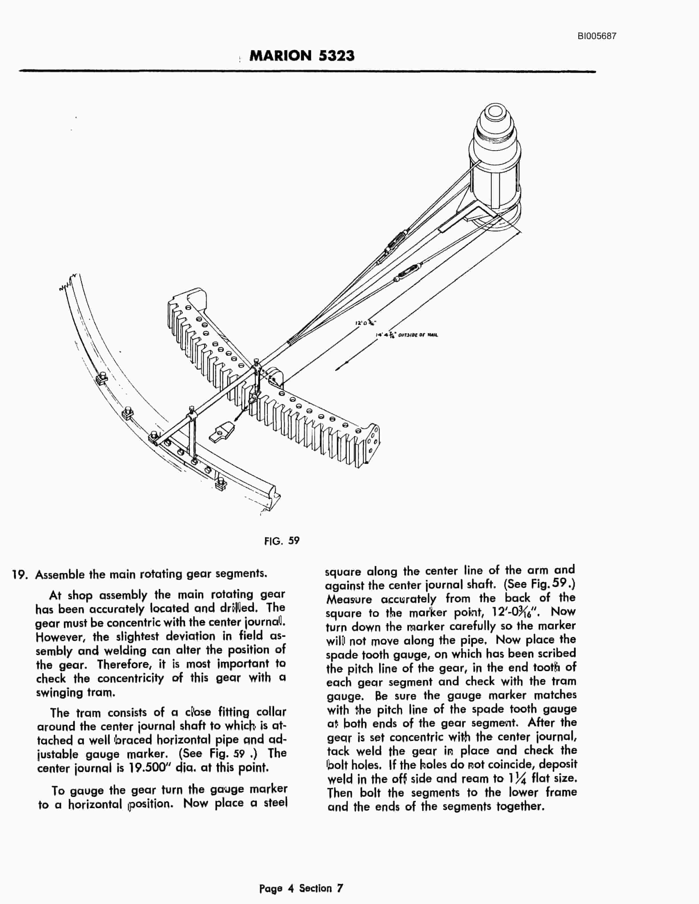 Bucyrus Marion 5323 Technical Manual BI005687-5