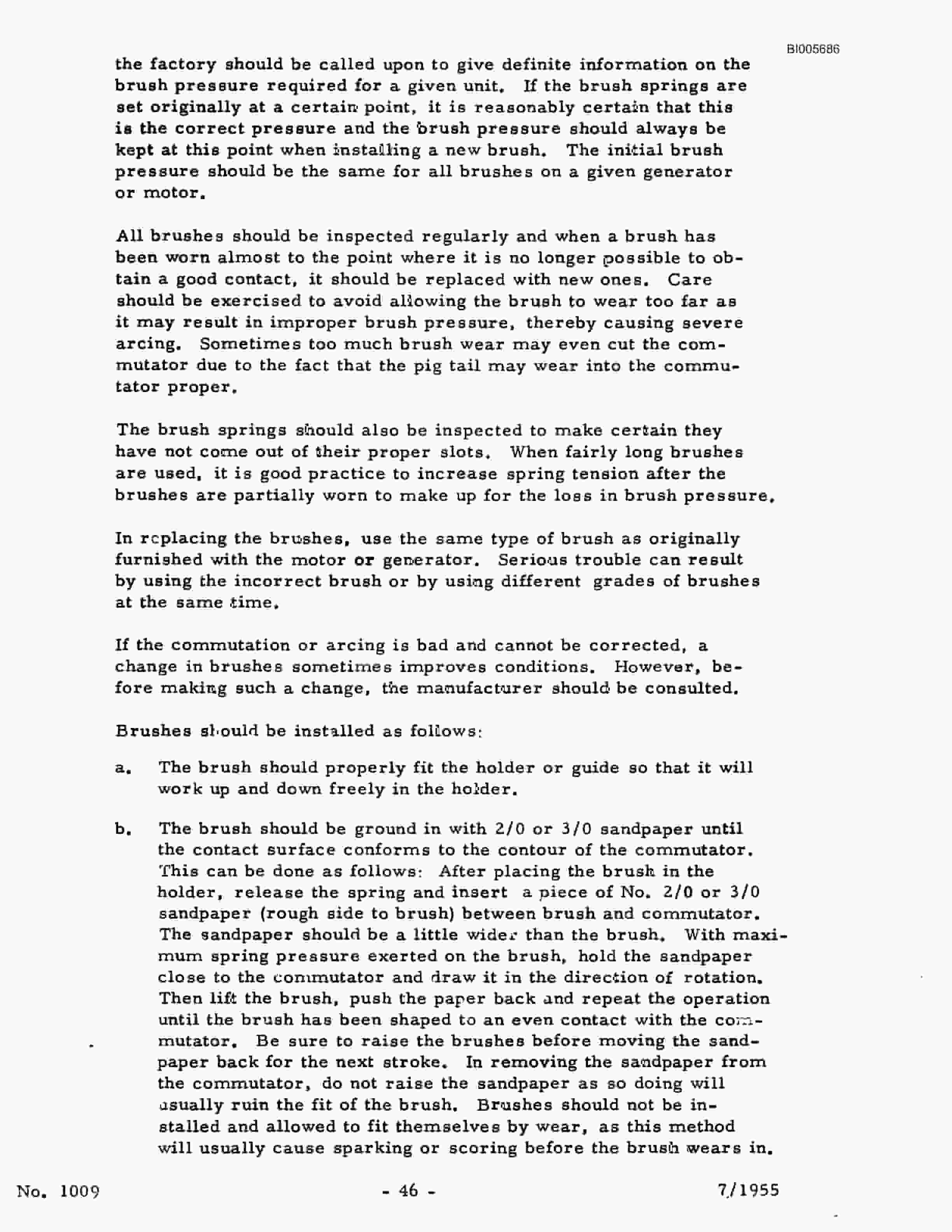 Bucyrus Marion 5561 Technical Manual BI005686-4