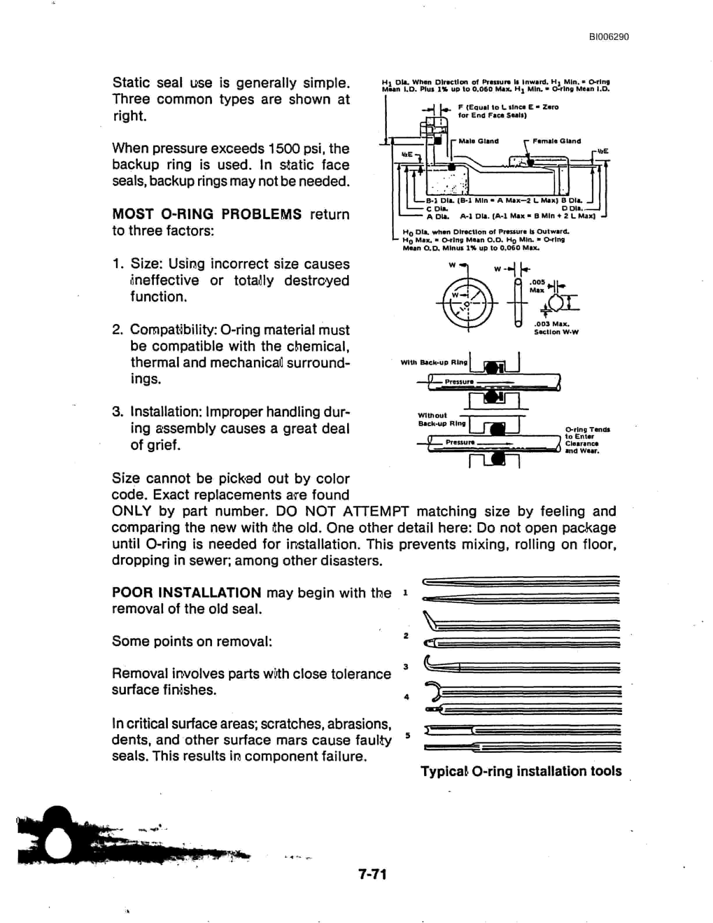 Bucyrus Marion 7450 Walking Dragline Technical Manual BI006290-3