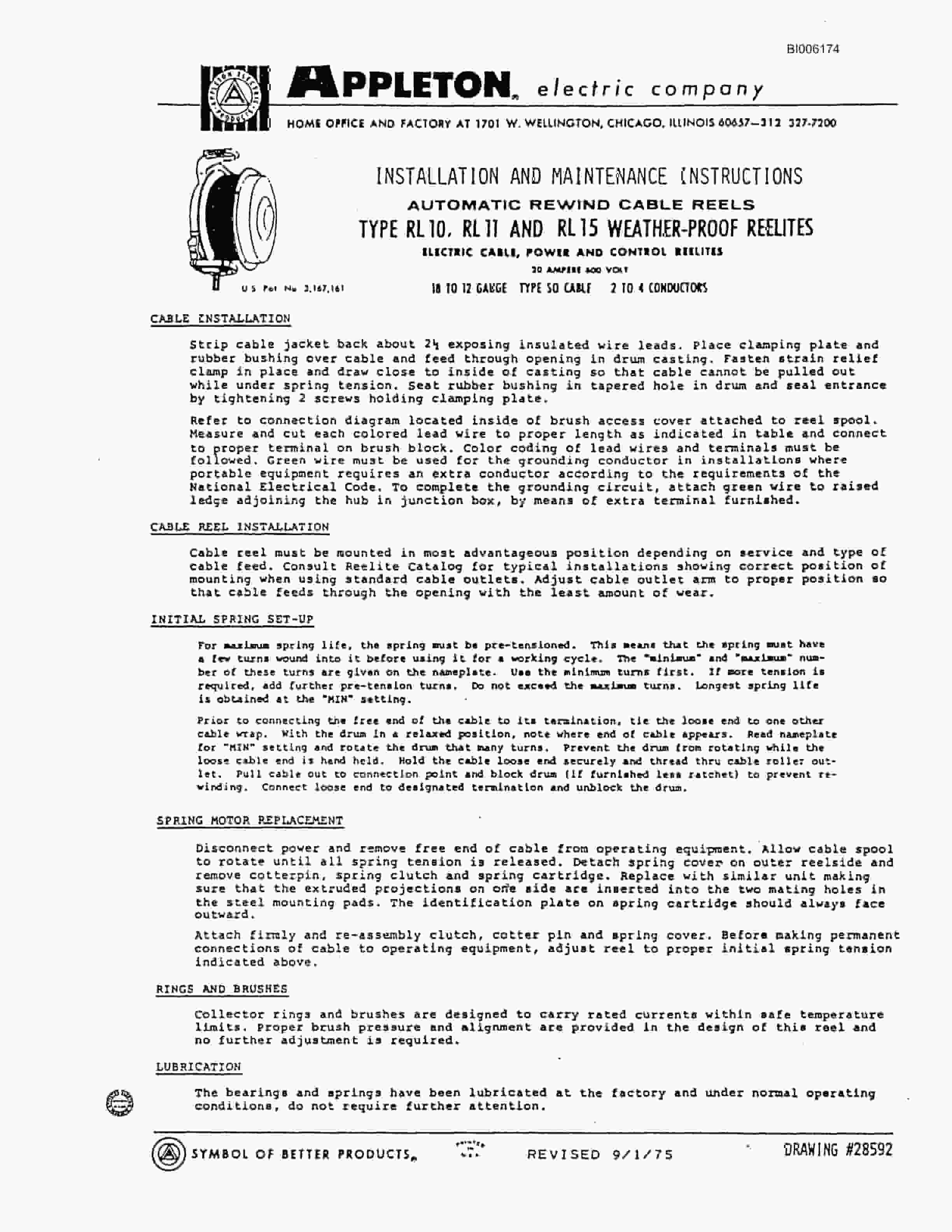 Bucyrus Marion 7820 Walking Dragline Parts Catalog BI006174-3