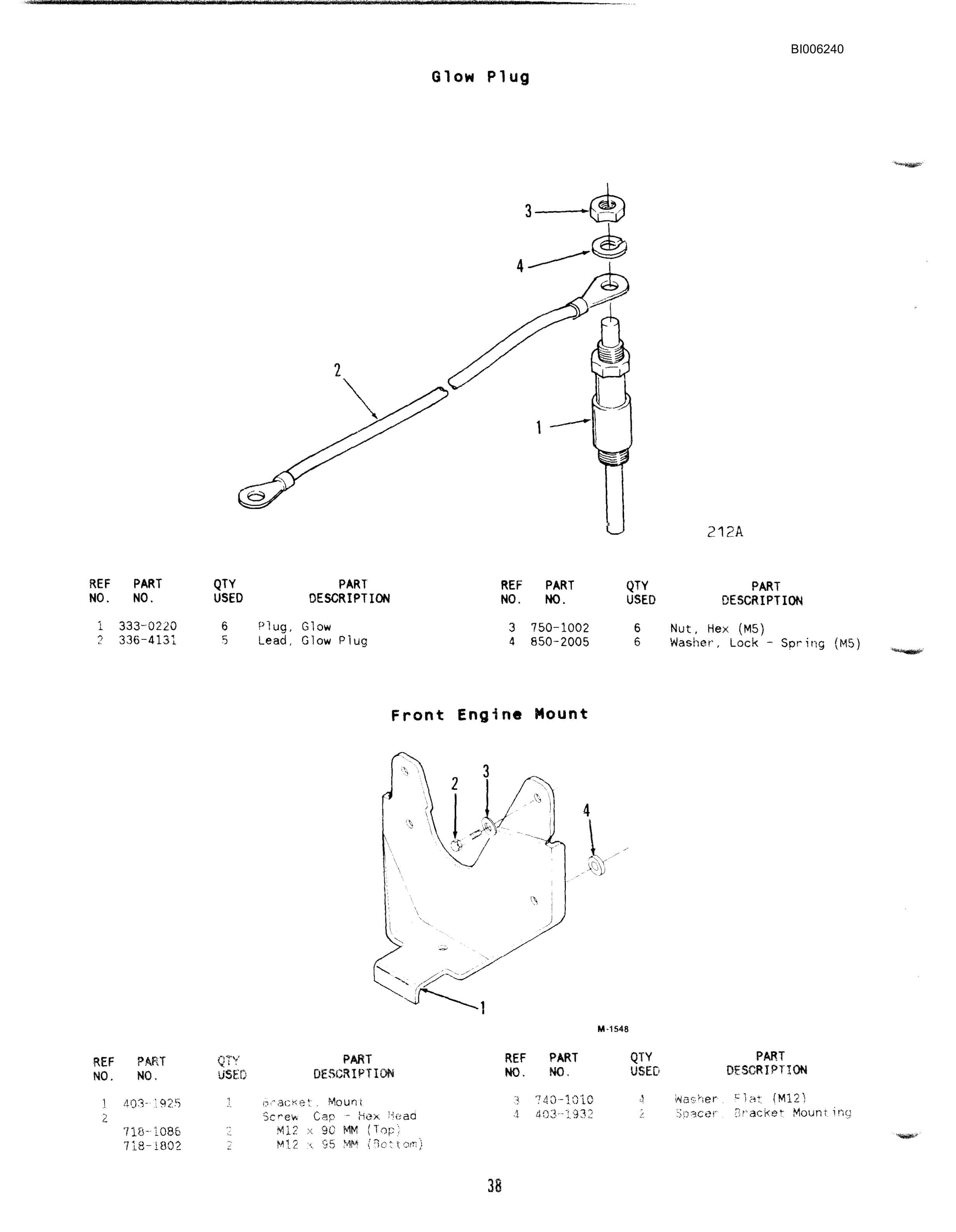 Bucyrus Marion 7820 Walking Dragline Parts Catalog BI006240-5