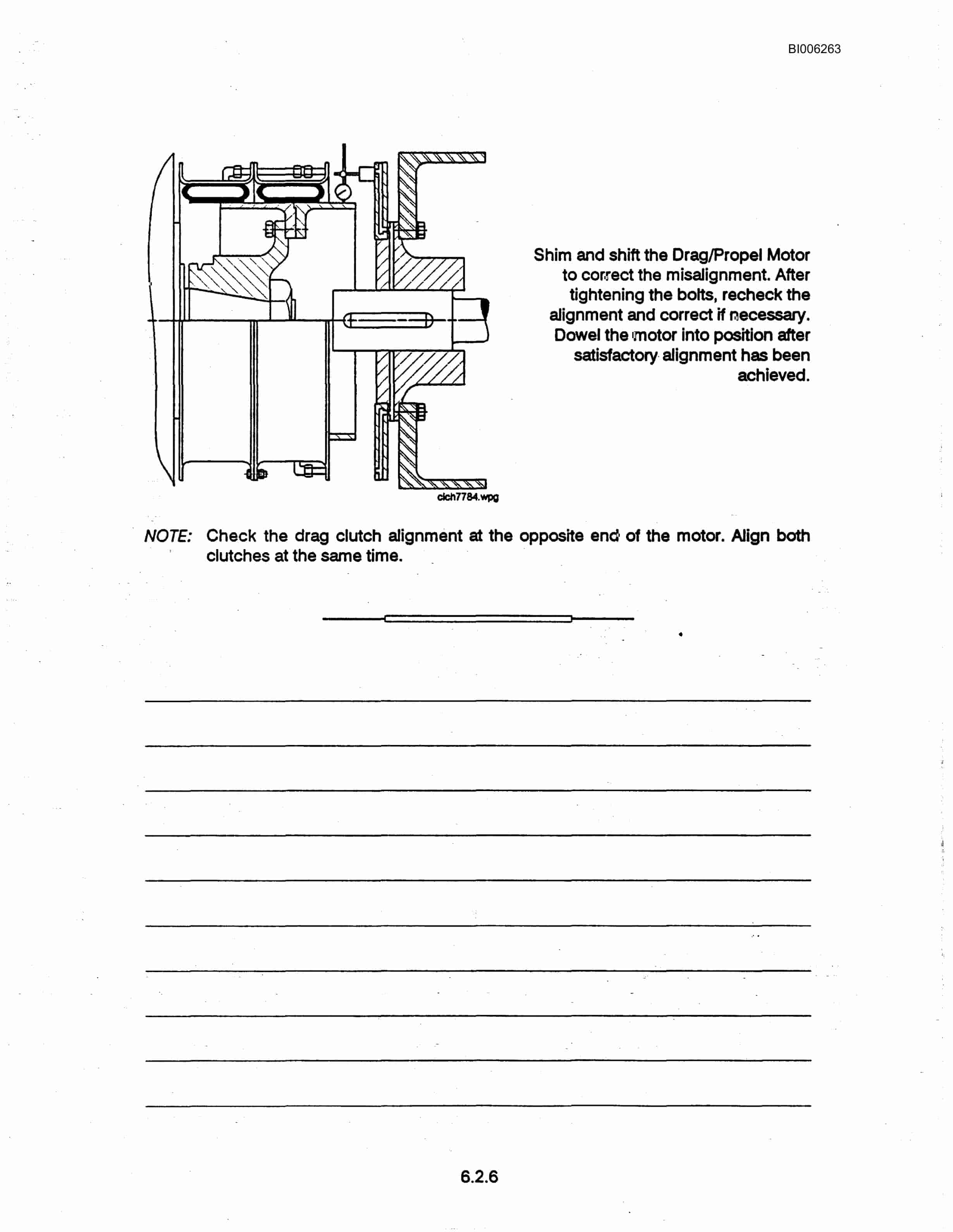 Bucyrus Marion 7820 Walking Dragline Technical Manual BI006263-3