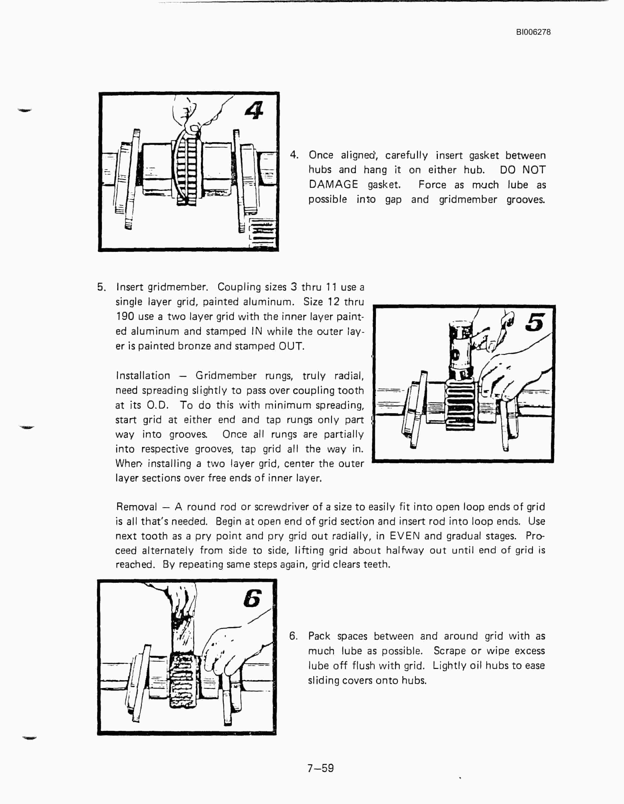 Bucyrus Marion 7820 Walking Dragline Technical Manual BI006278-4