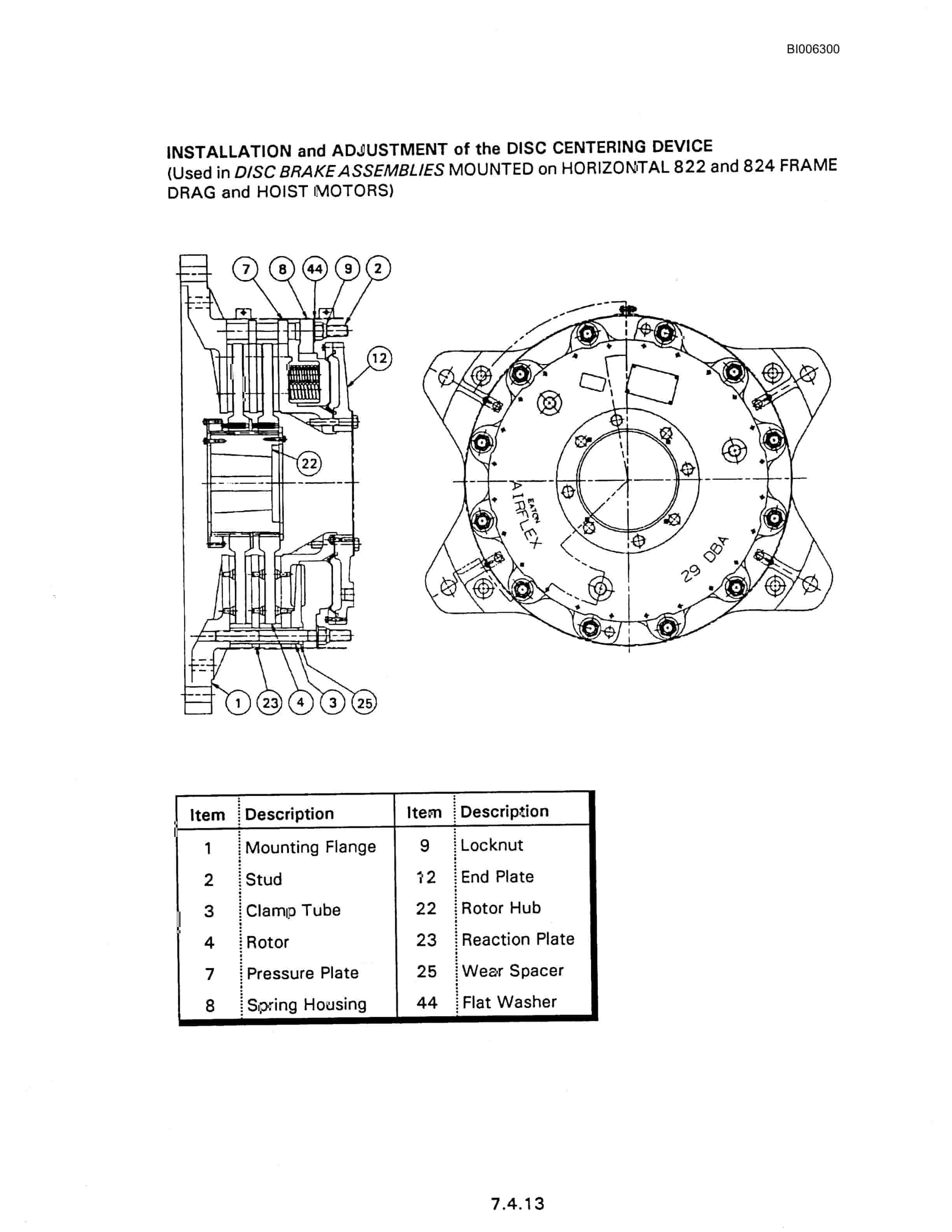 Bucyrus Marion 7820 Walking Dragline Technical Manual BI006300-4