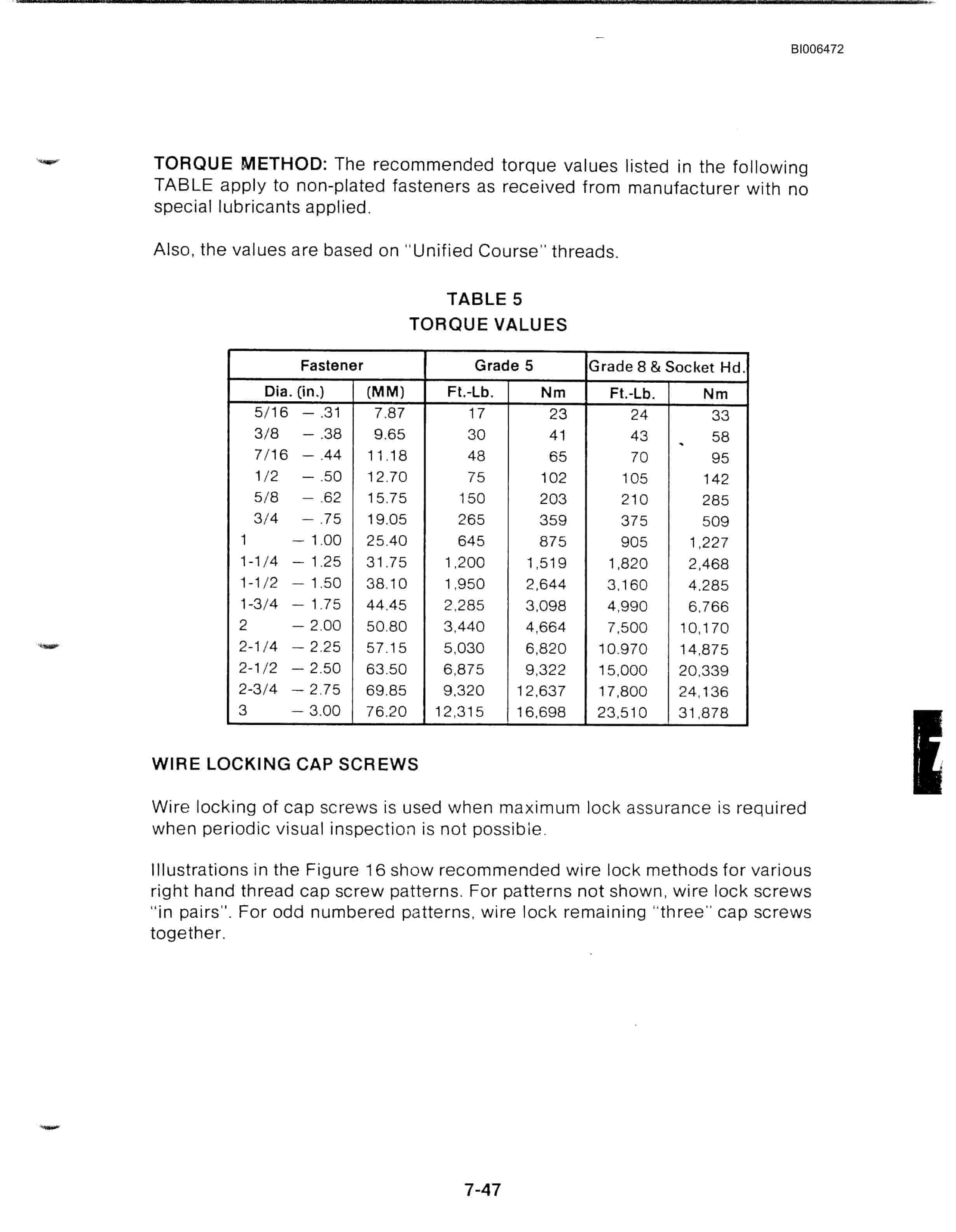 Bucyrus Marion 7820 Walking Dragline Technical Manual BI006472-4