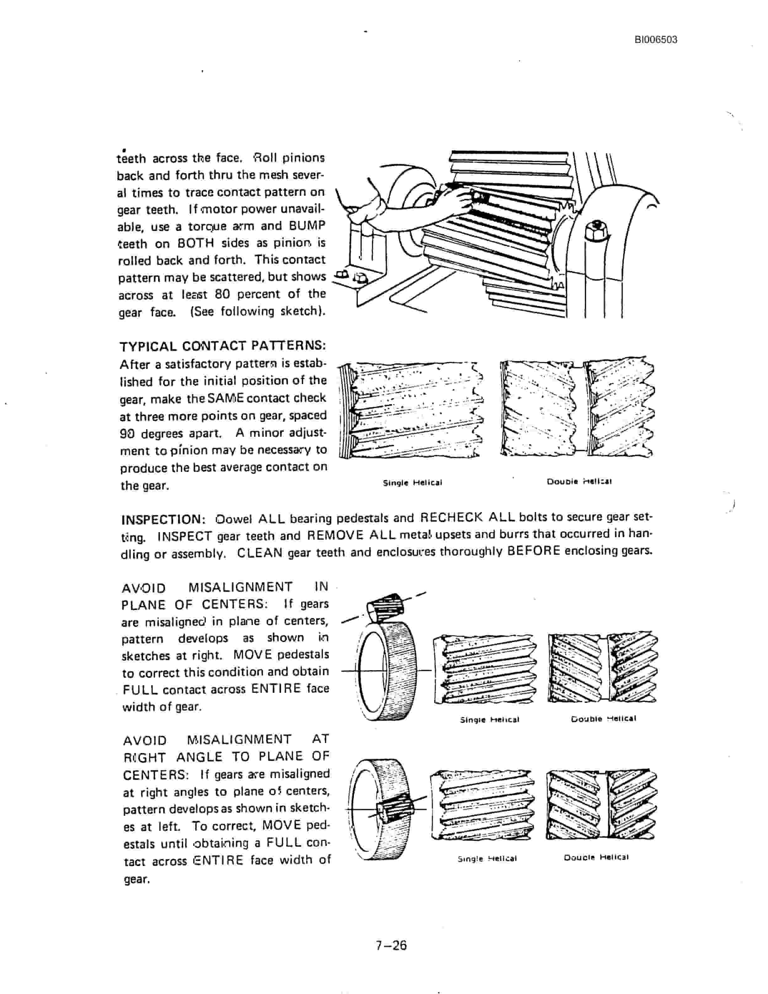 Bucyrus Marion 7820 Walking Dragline Technical Manual BI006503-3