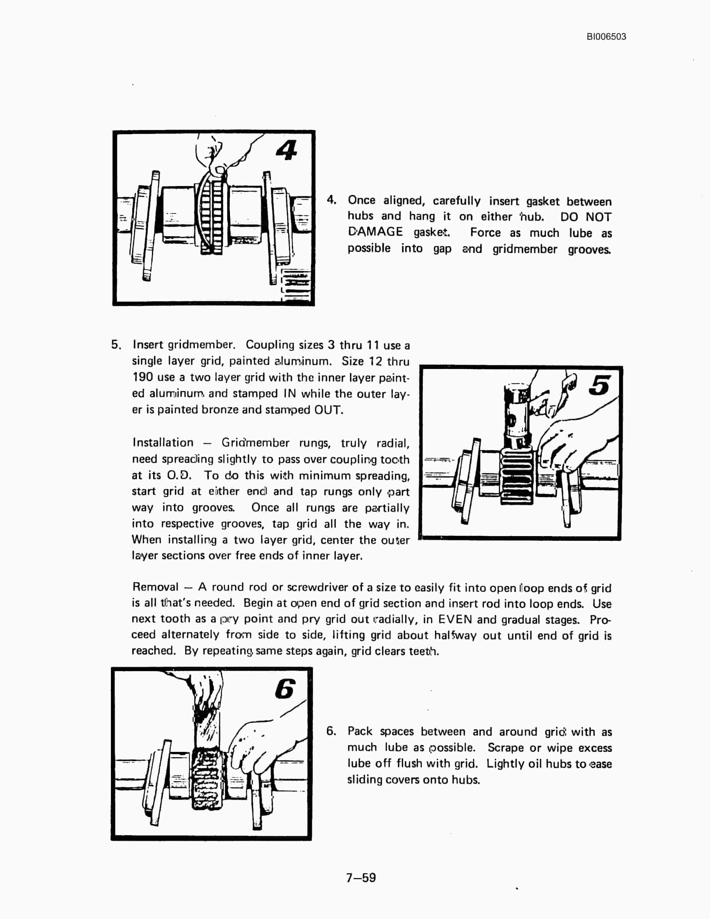 Bucyrus Marion 7820 Walking Dragline Technical Manual BI006503-5