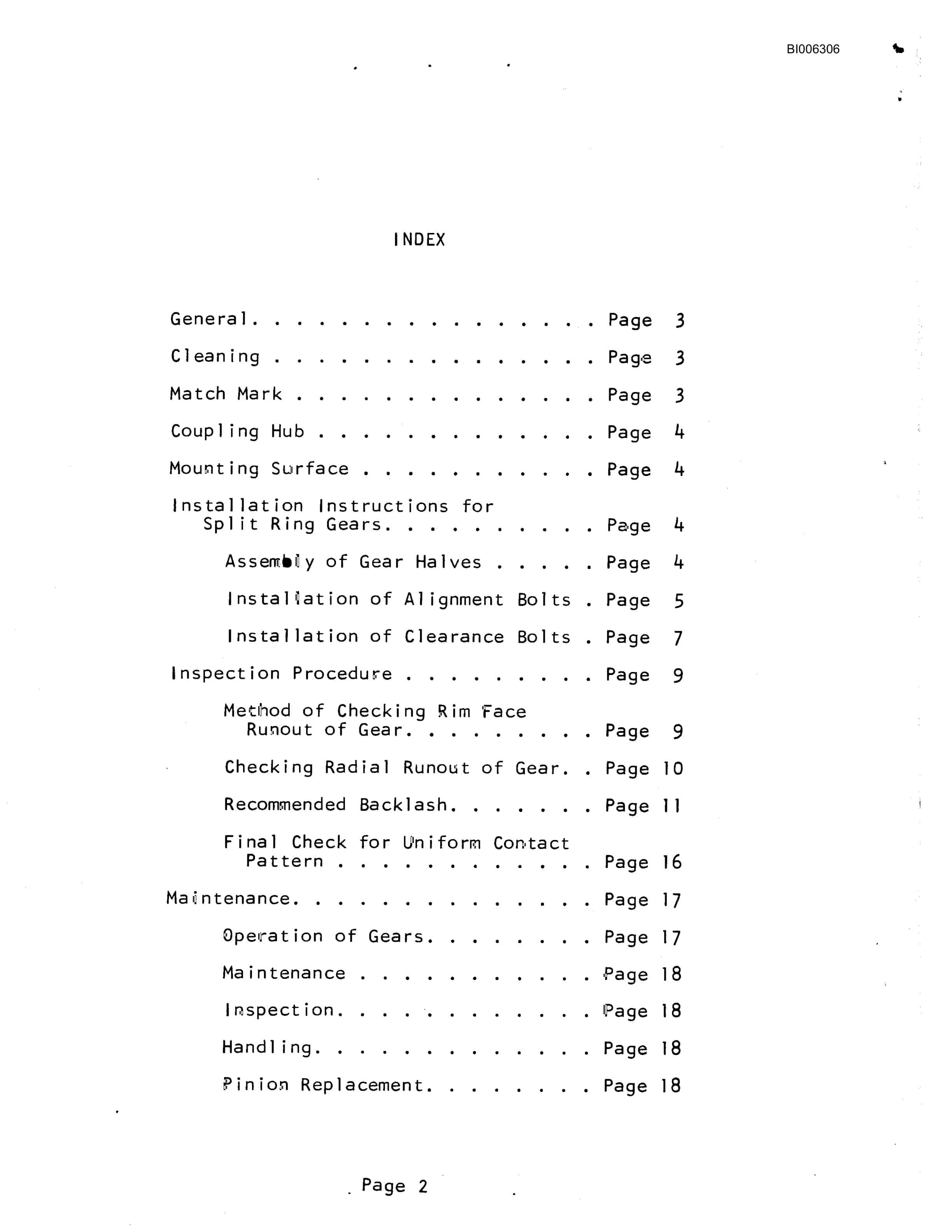 Bucyrus Marion 7900 Walking Dragline Technical Manual BI006306-3