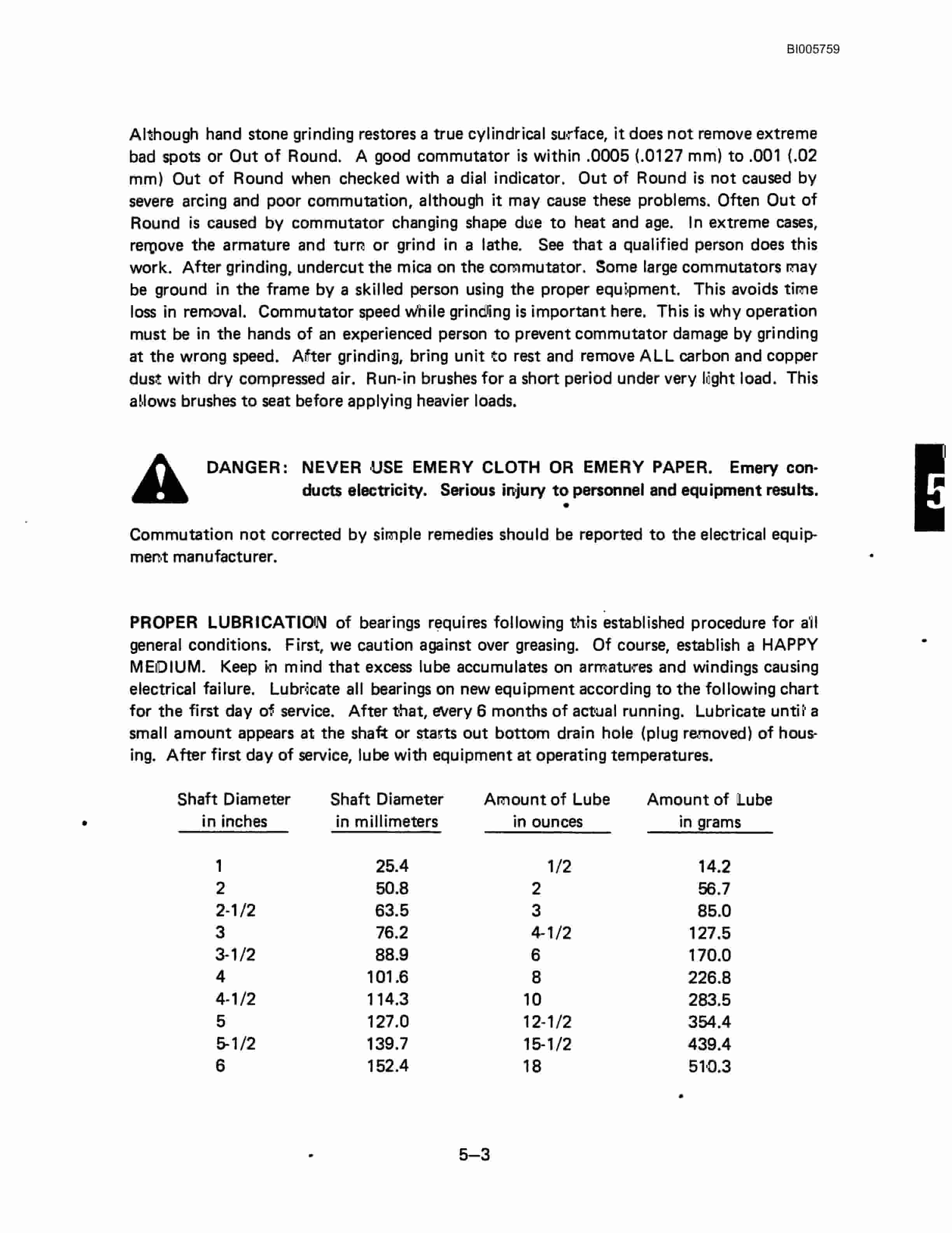 Bucyrus Marion 8050 Dragline Technical Manual BI005759-2