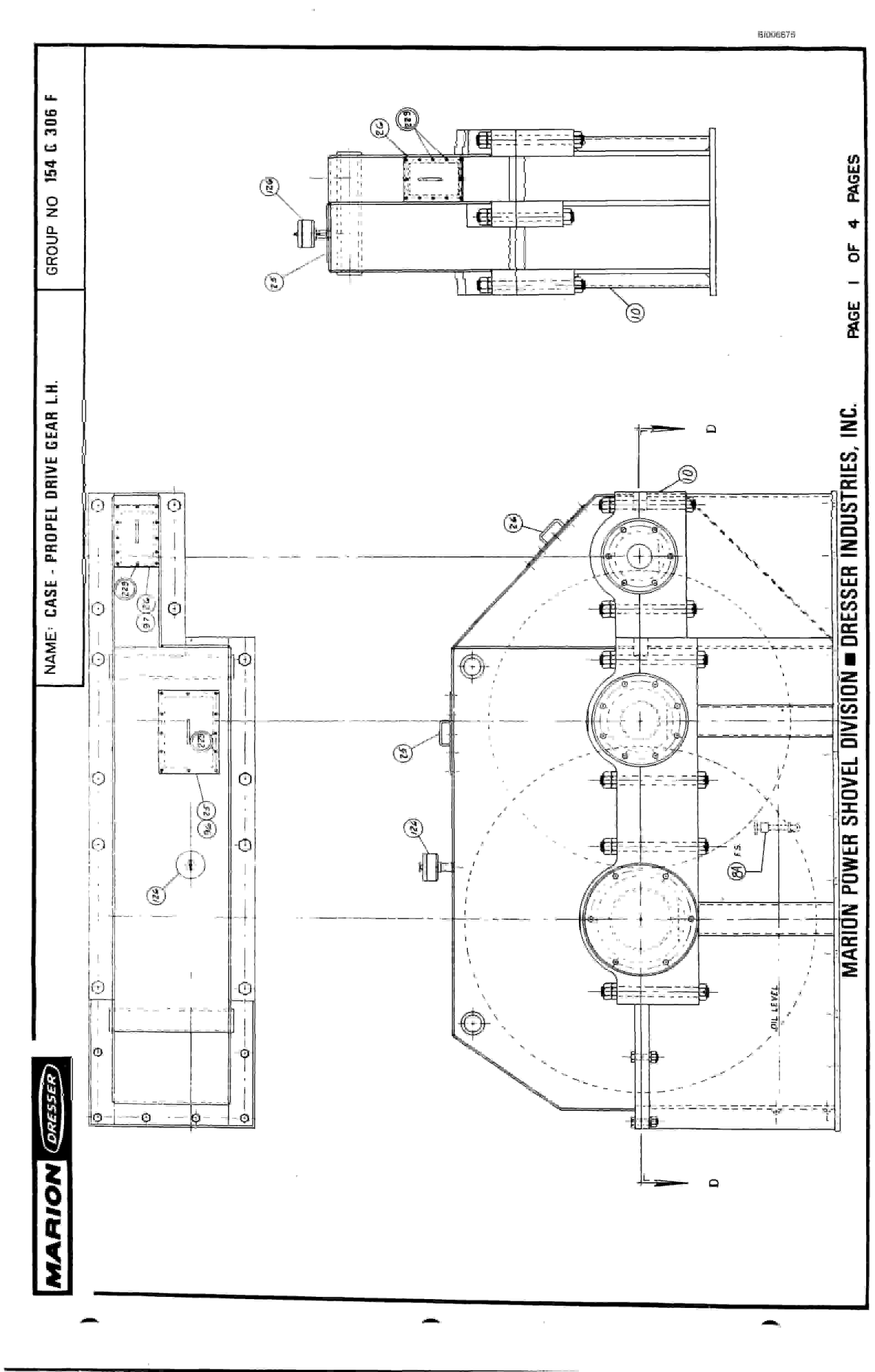 Bucyrus Marion 8050 Parts Catalog BI006675-4