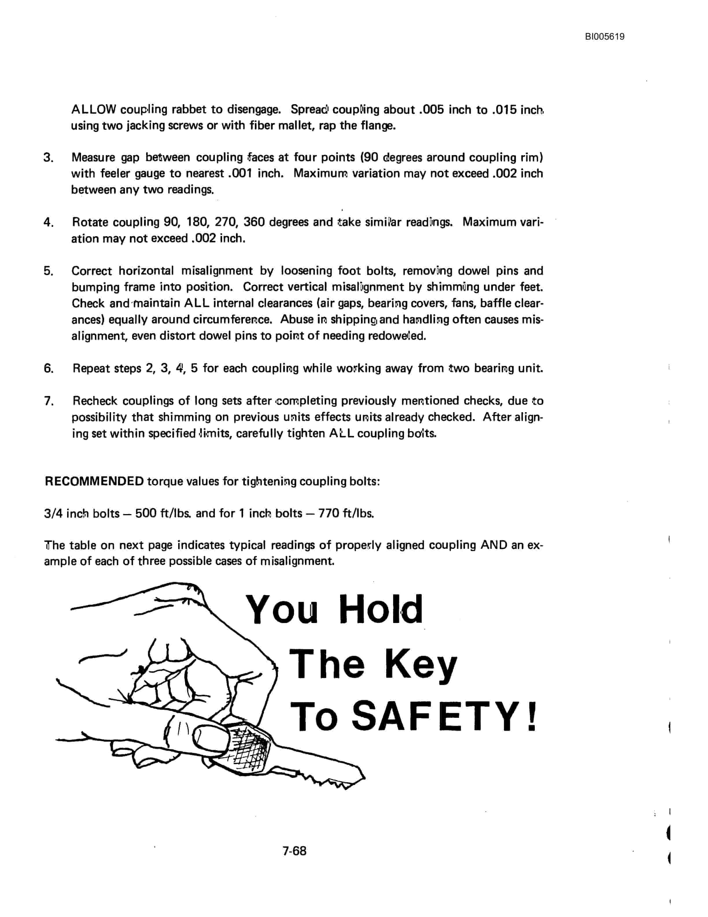 Bucyrus Marion 8050 Walking Dragline Technical Manual BI005619-3