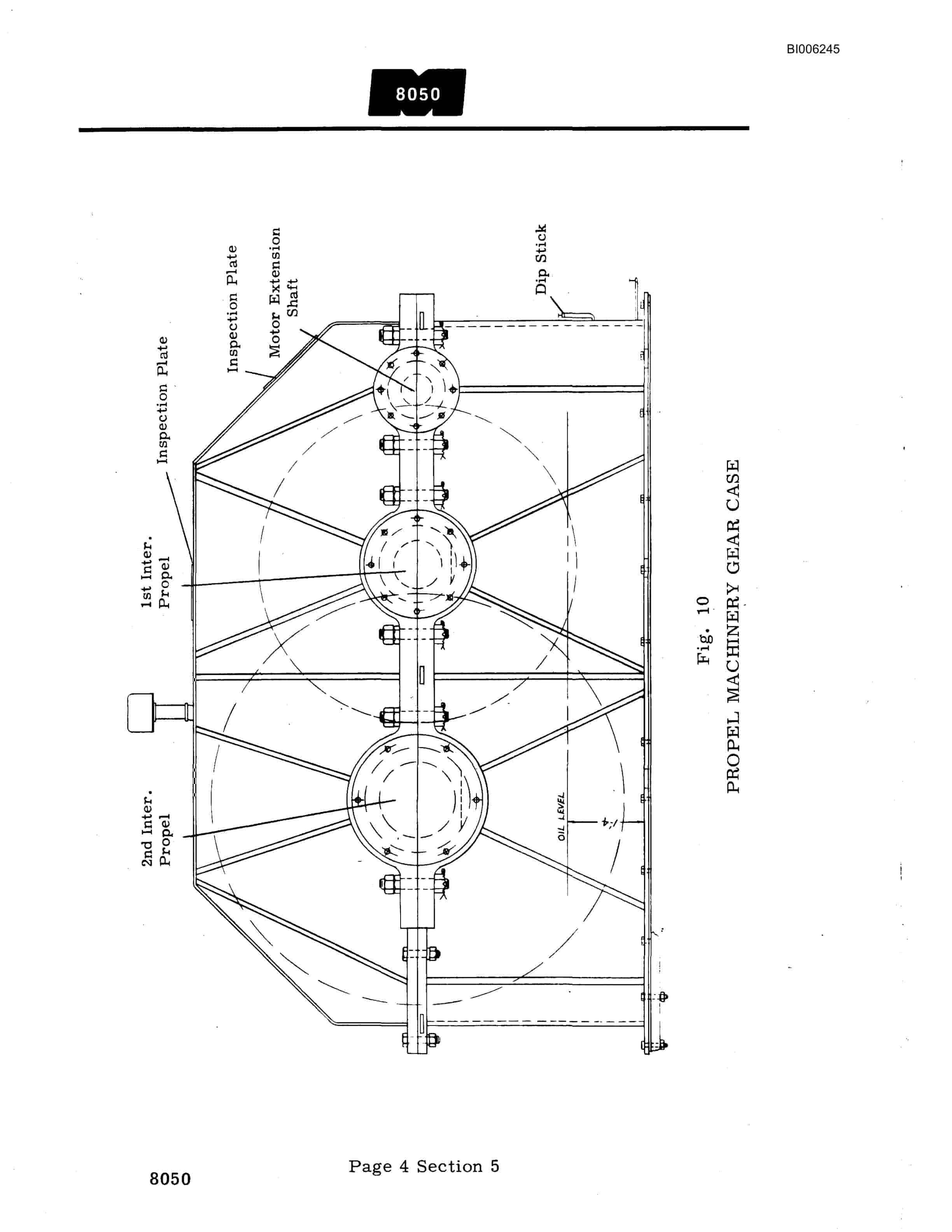 Bucyrus Marion 8050 Walking Dragline Technical Manual BI006245-2
