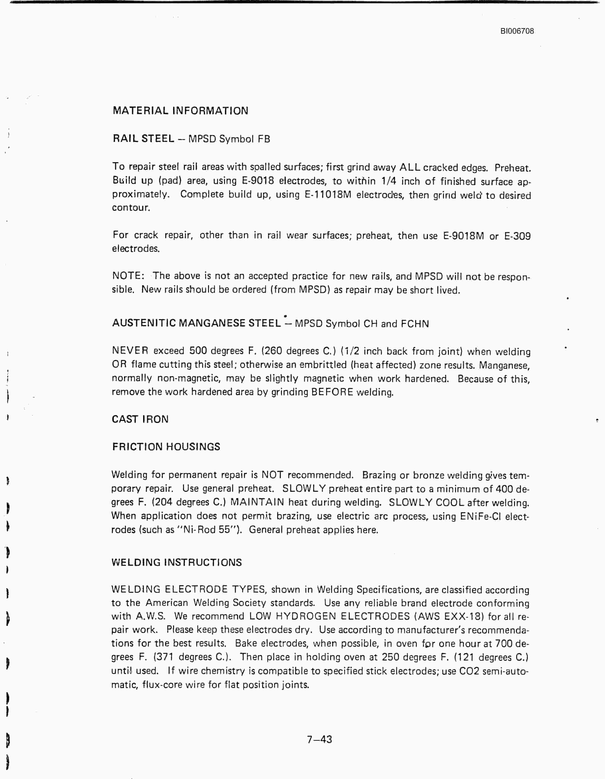 Bucyrus Marion 8050 Walking Dragline Technical Manual BI006708-3