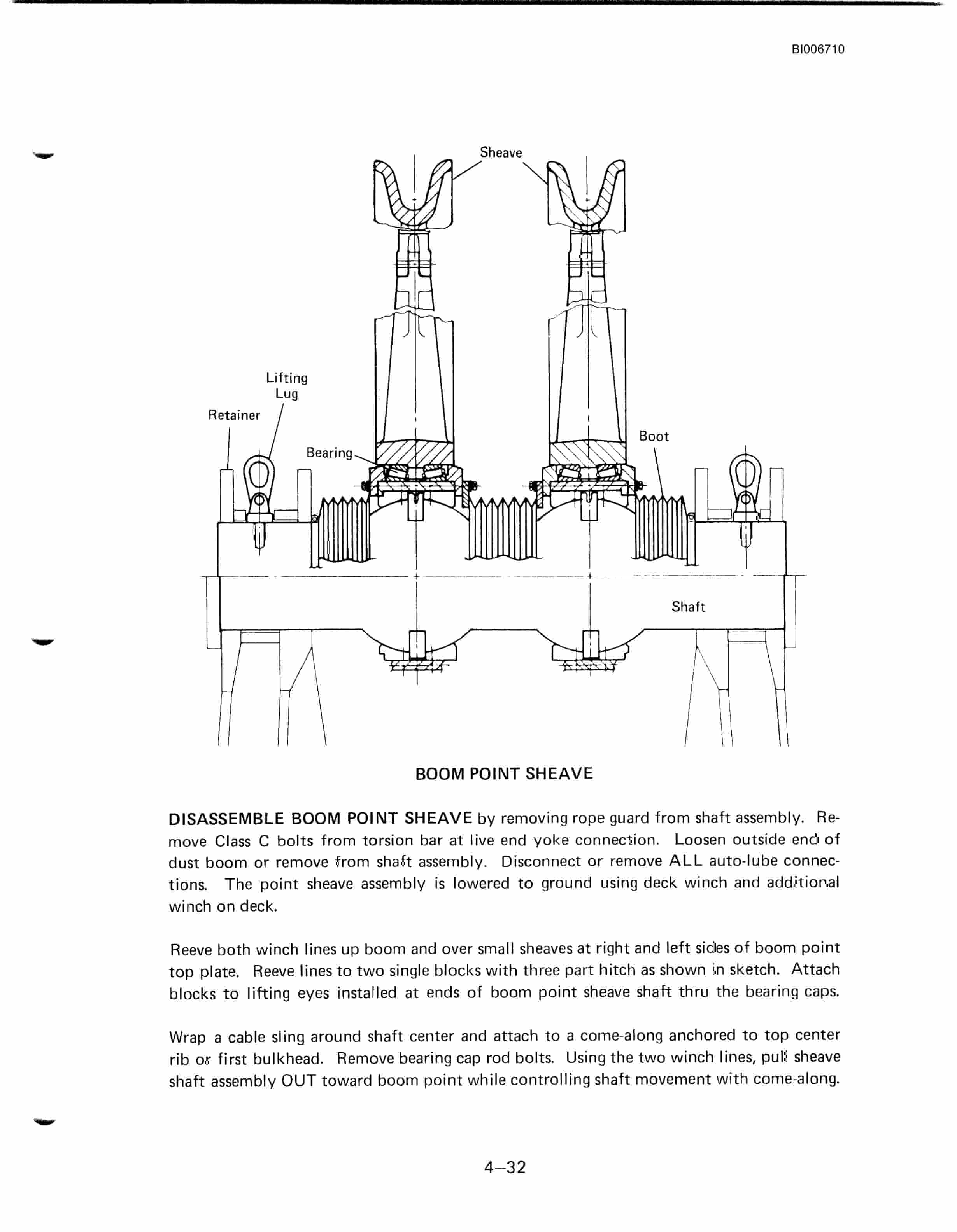 Bucyrus Marion 8050 Walking Dragline Technical Manual BI006710-2