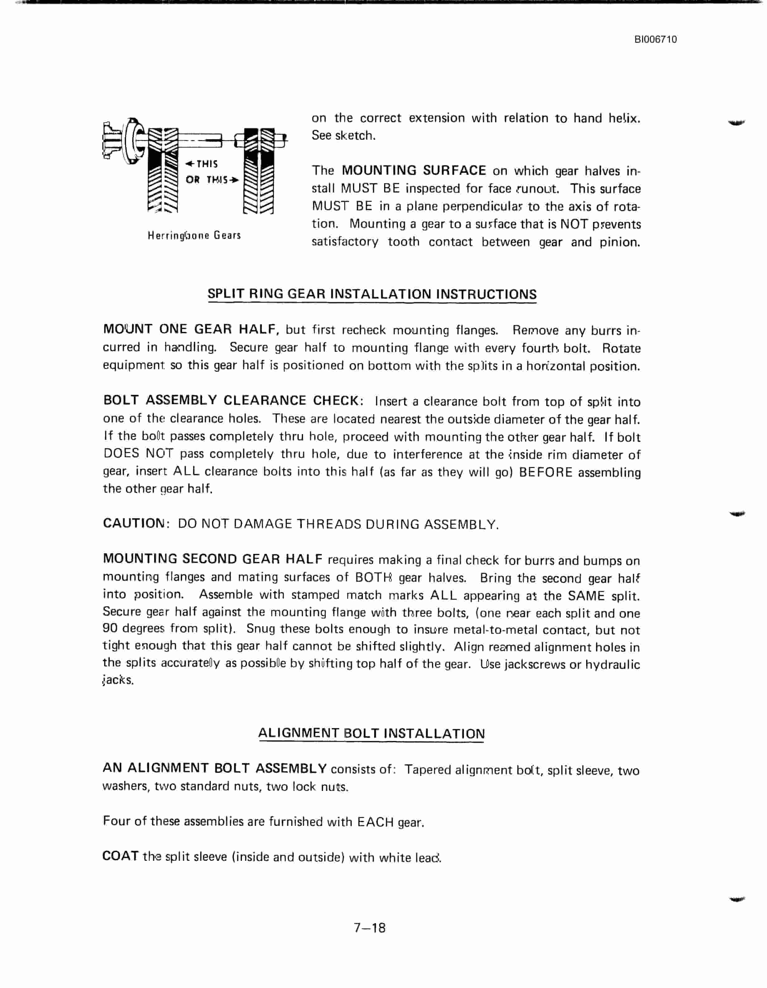 Bucyrus Marion 8050 Walking Dragline Technical Manual BI006710-4