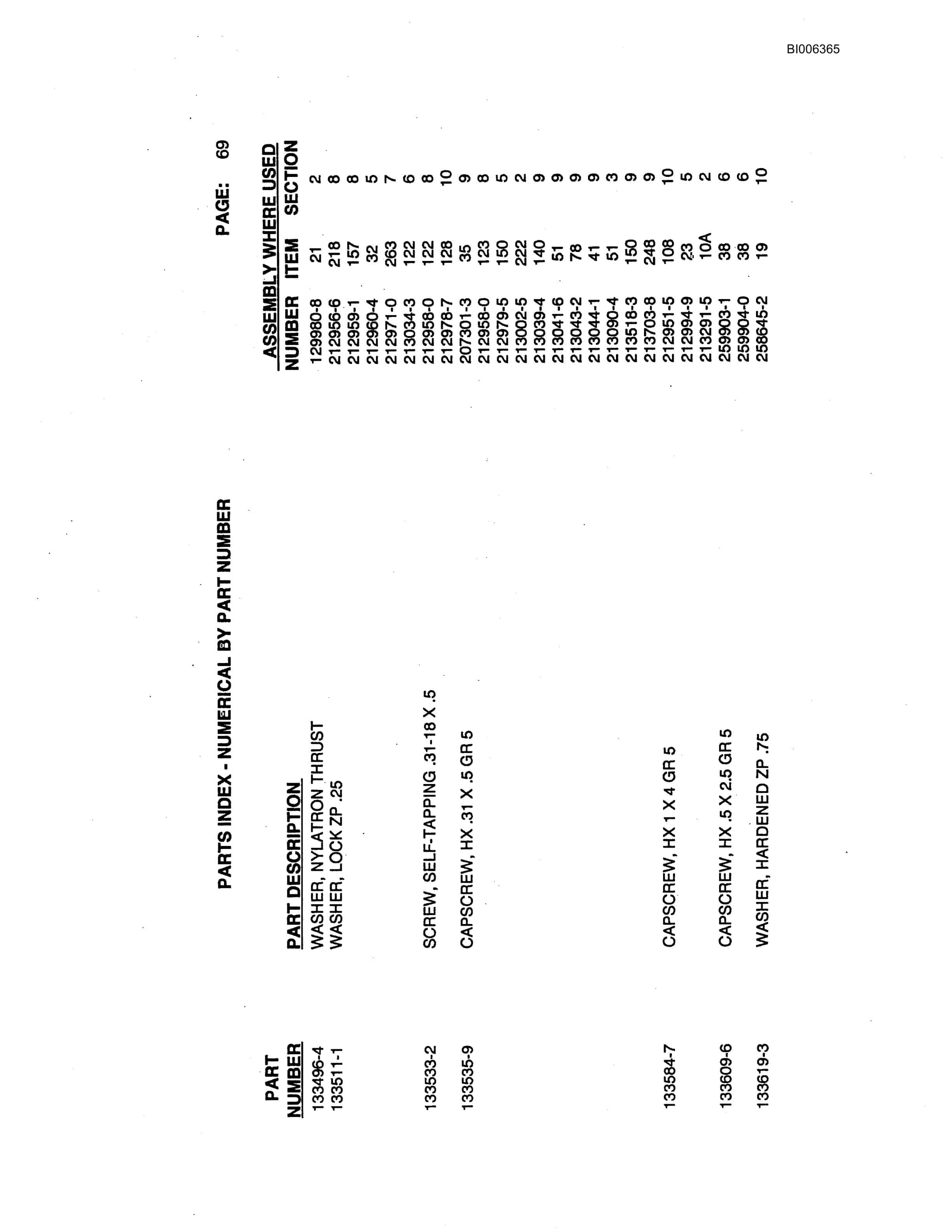 Bucyrus Marion 8200 Walking Dragline Parts Catalog BI006365-4