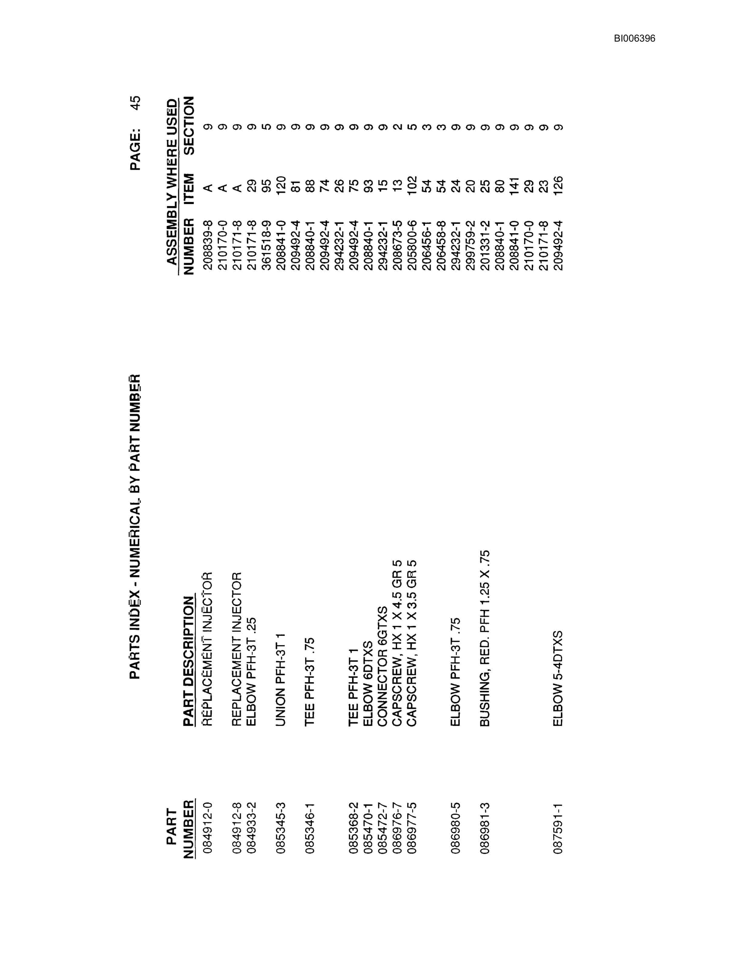 Bucyrus Marion 8200 Walking Dragline Parts Catalog BI006396-4