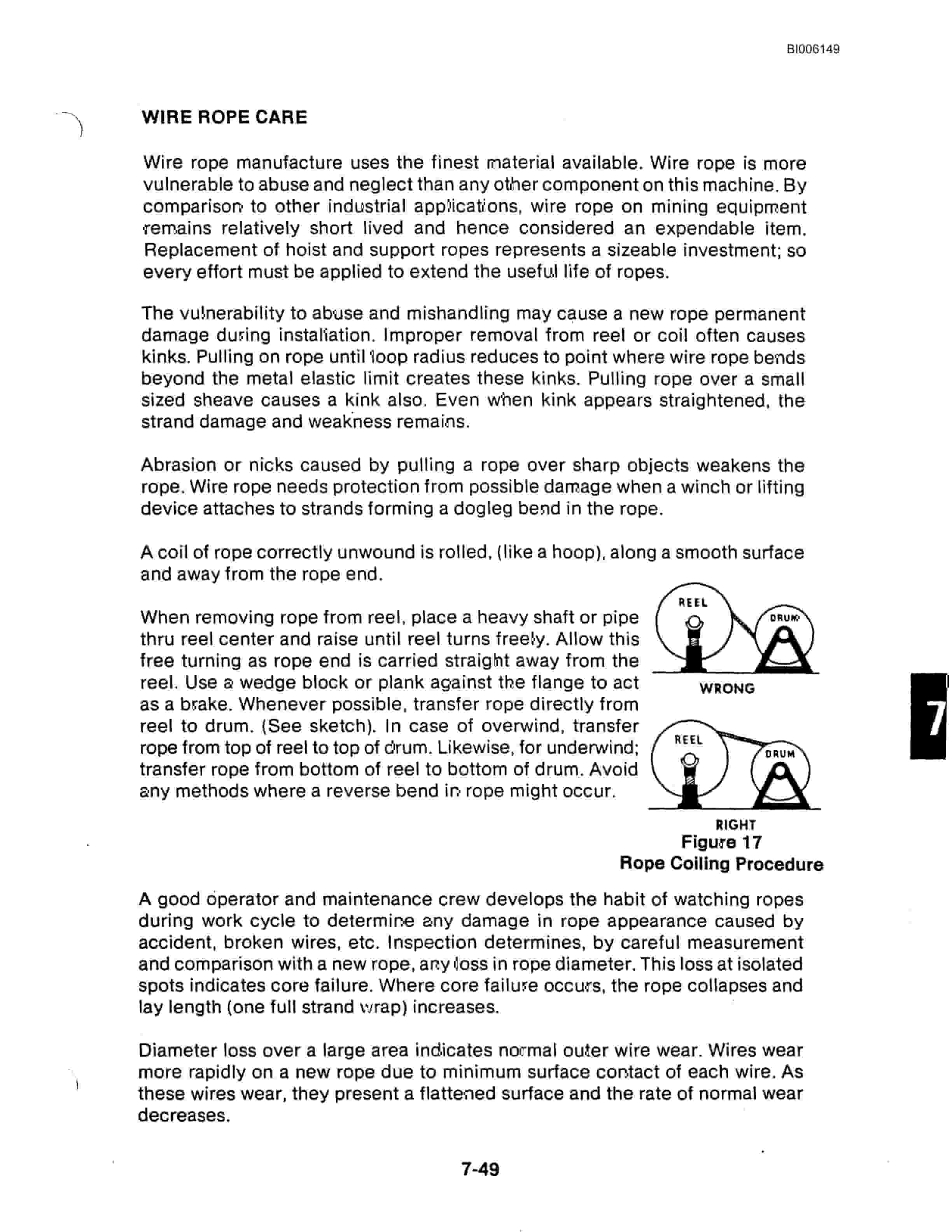 Bucyrus Marion 8200 Walking Dragline Technical Manual BI006149-5