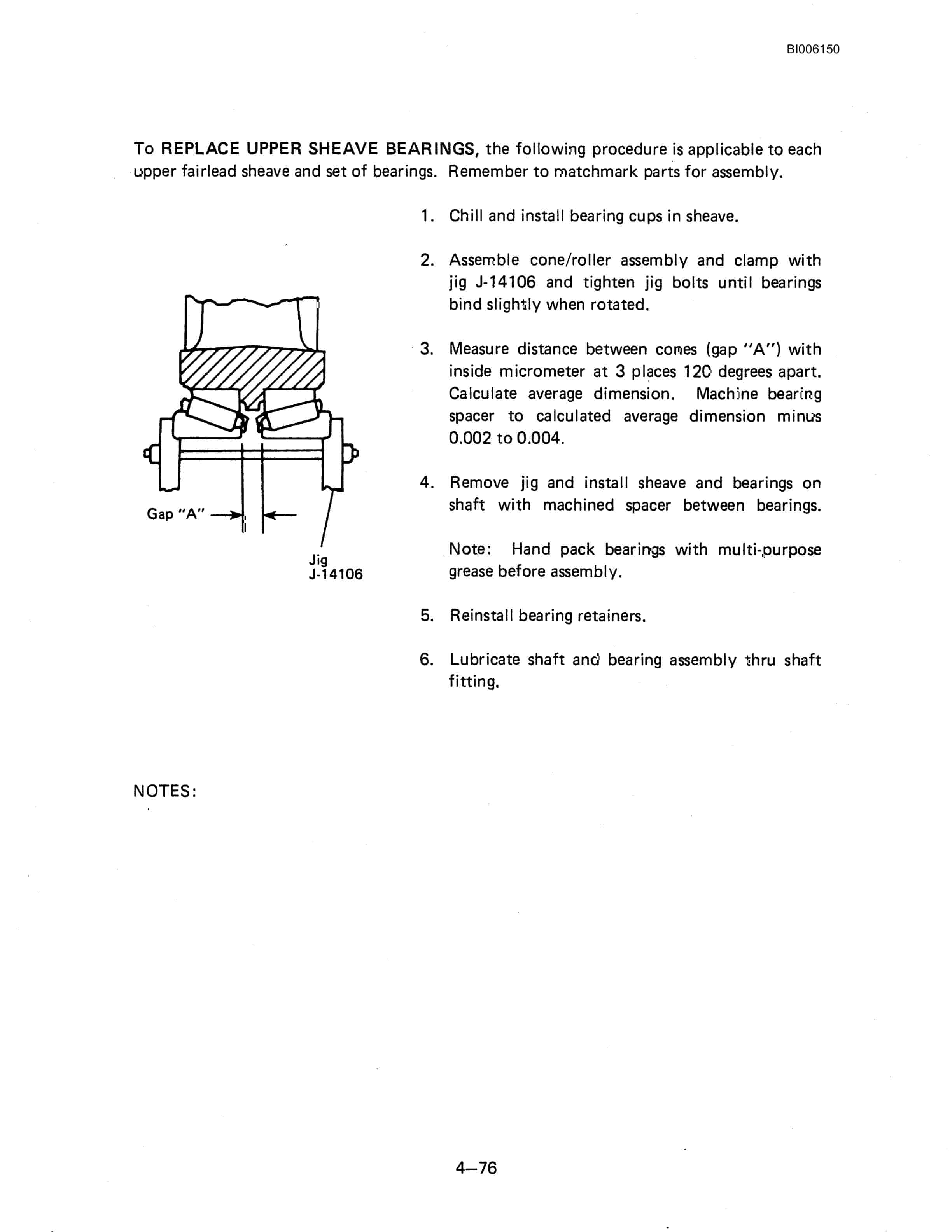 Bucyrus Marion 8200 Walking Dragline Technical Manual BI006150-2