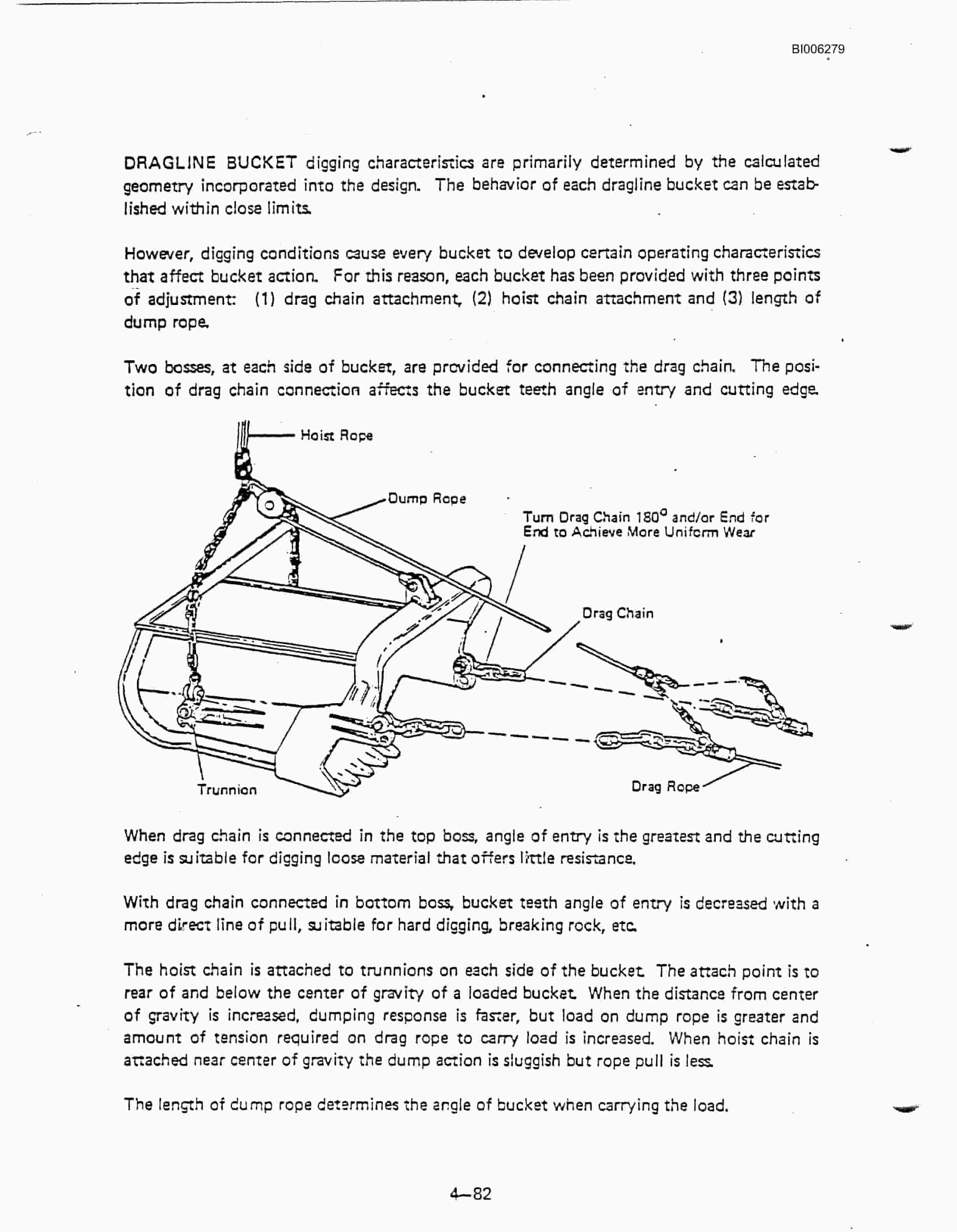 Bucyrus Marion 8200 Walking Dragline Technical Manual BI006279-2