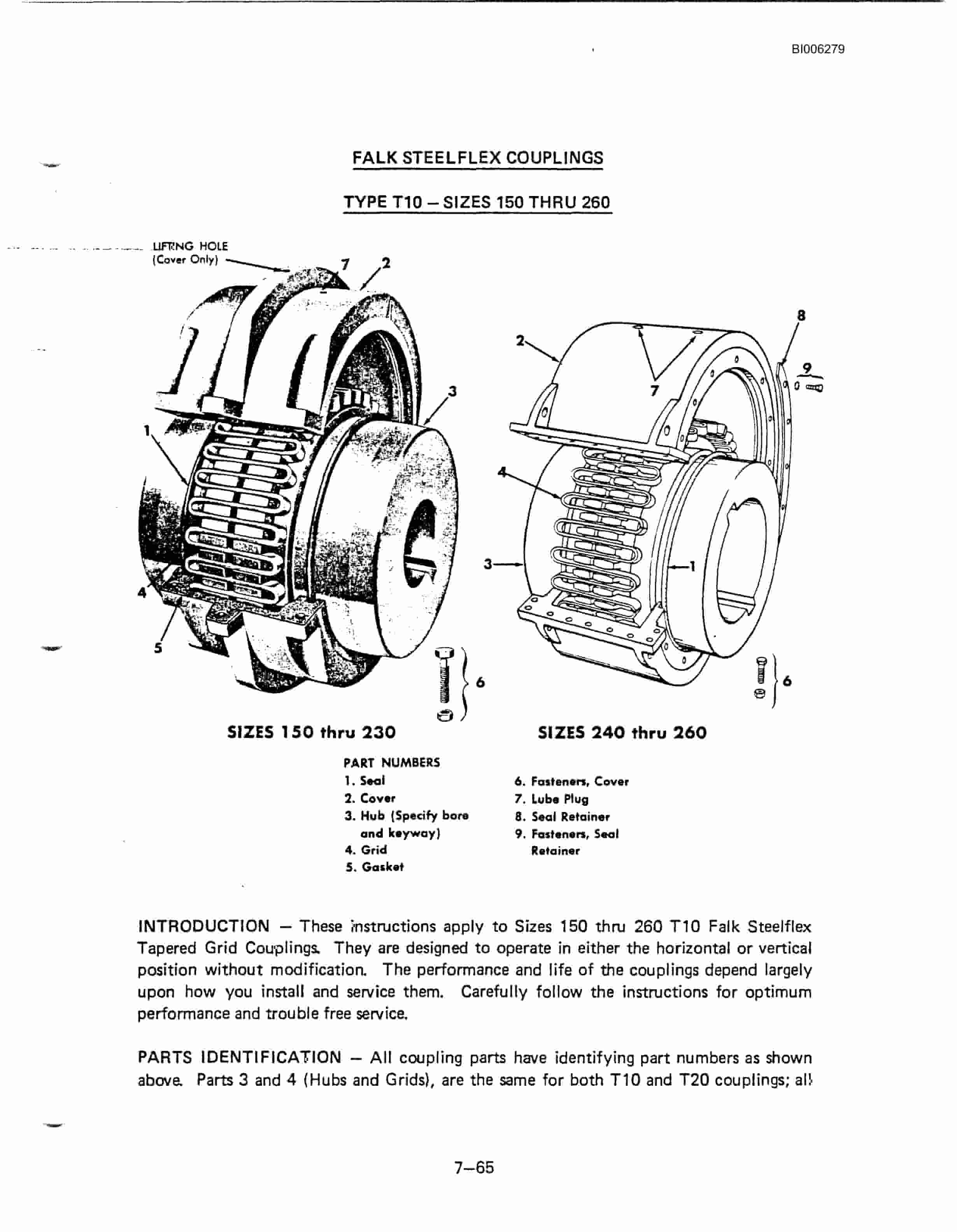 Bucyrus Marion 8200 Walking Dragline Technical Manual BI006279-5