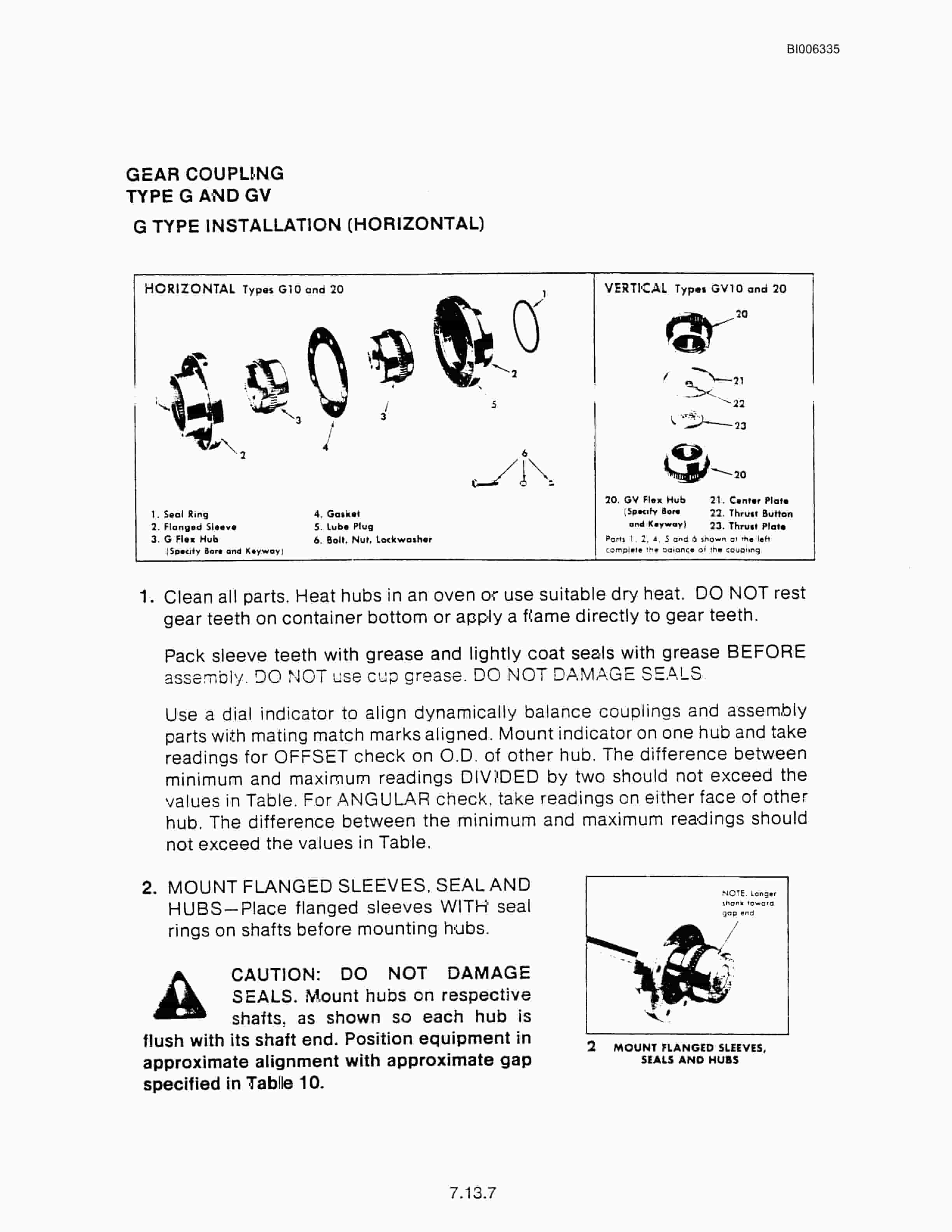 Bucyrus Marion 8200 Walking Dragline Technical Manual BI006335-5