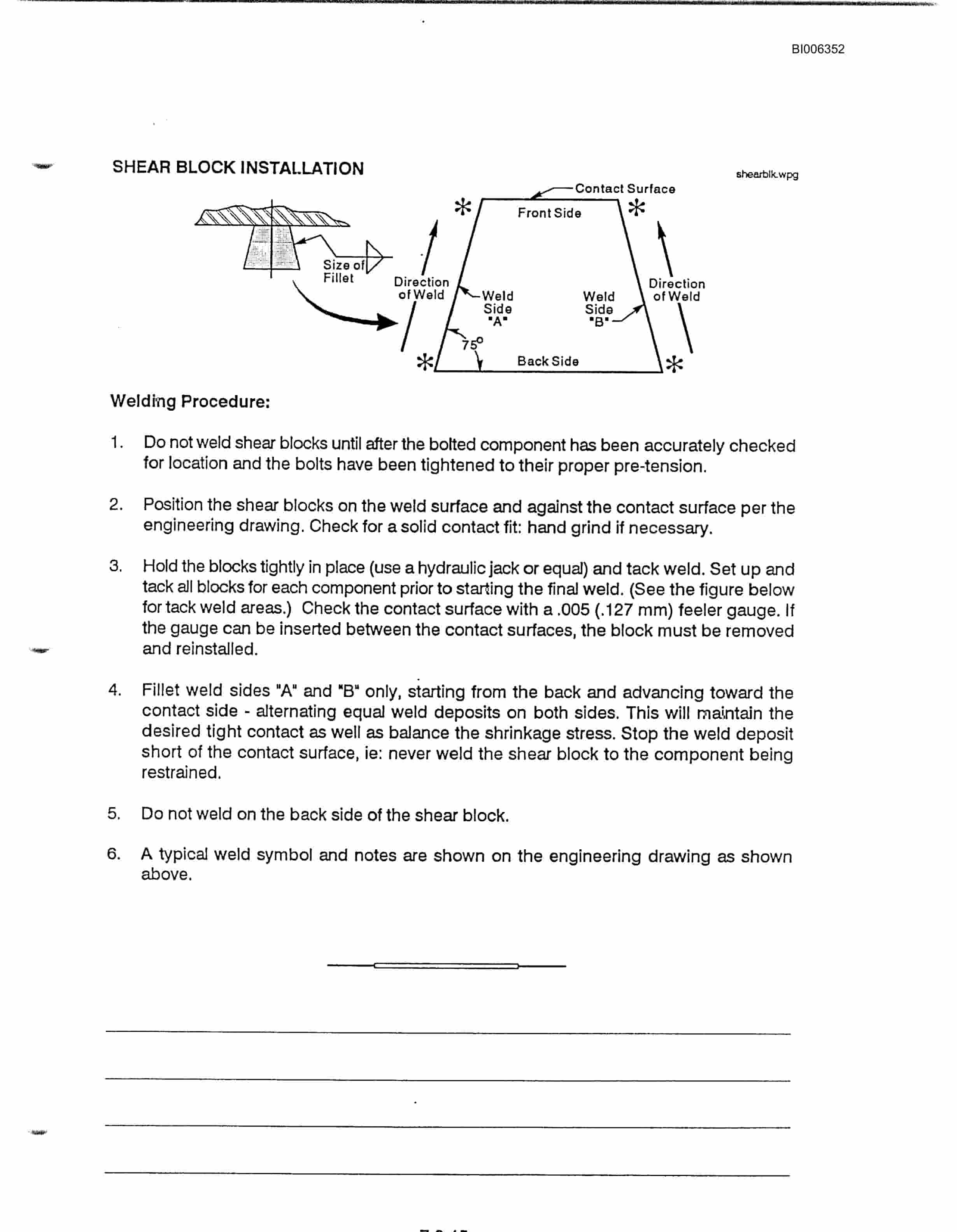 Bucyrus Marion 8200 Walking Dragline Technical Manual BI006352-4