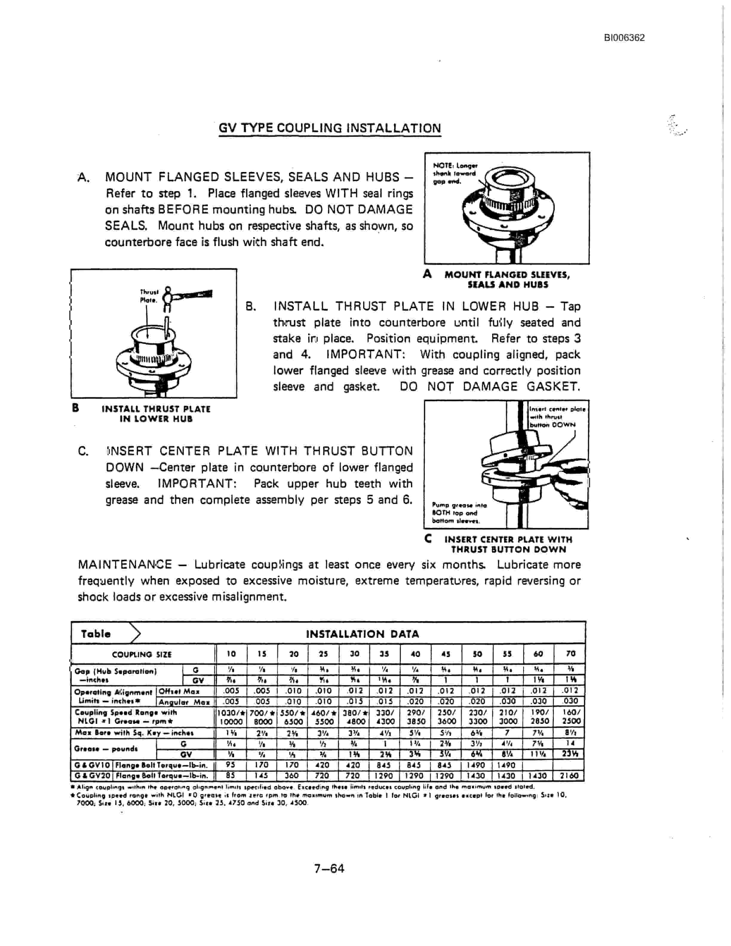 Bucyrus Marion 8200 Walking Dragline Technical Manual BI006362-4