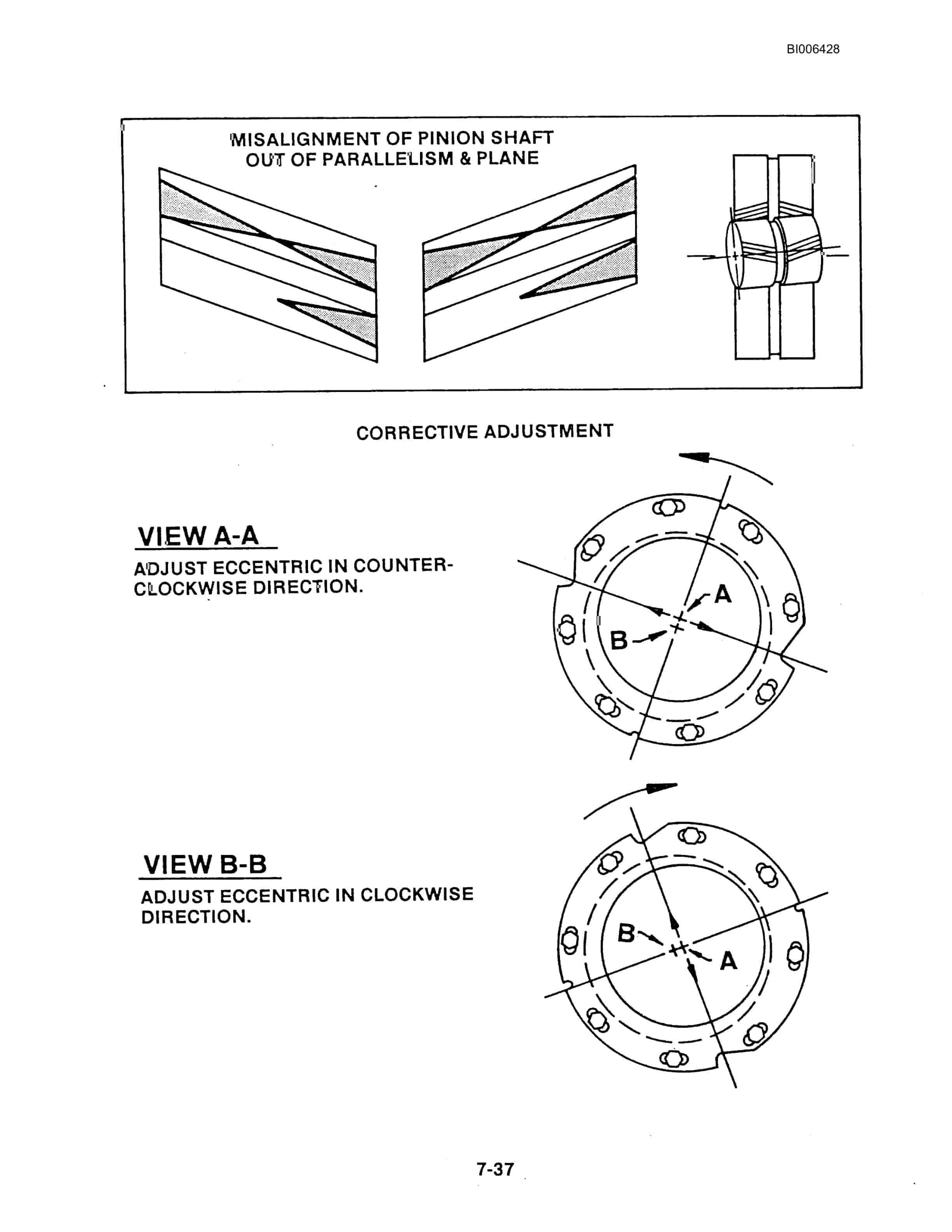 Bucyrus Marion 8200 Walking Dragline Technical Manual BI006428-4