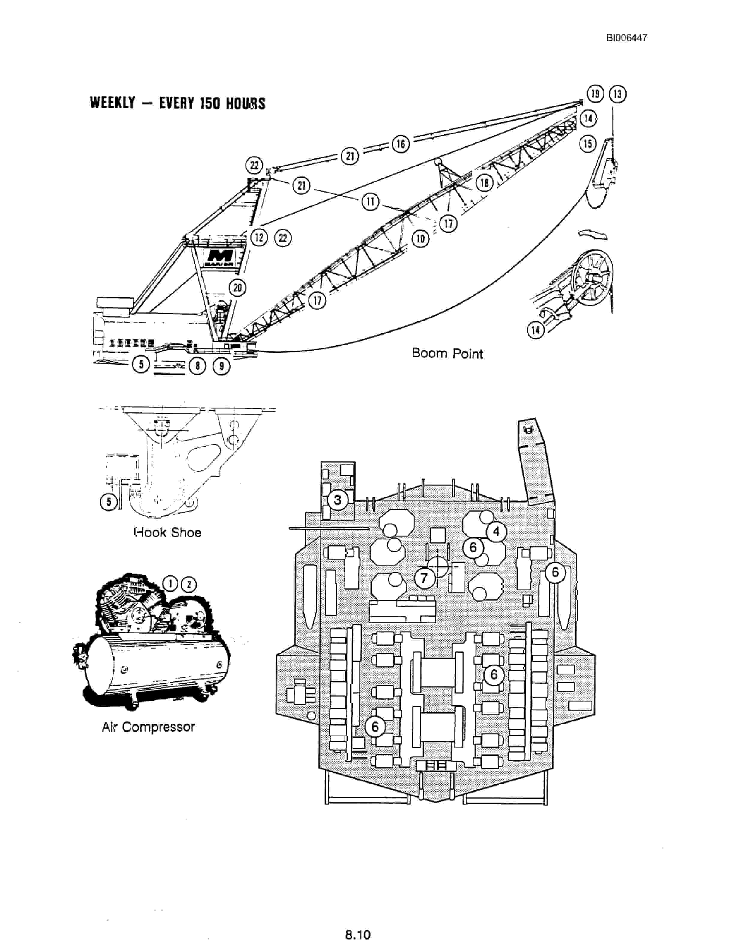 Bucyrus Marion 8200 Walking Dragline Technical Manual BI006447-5