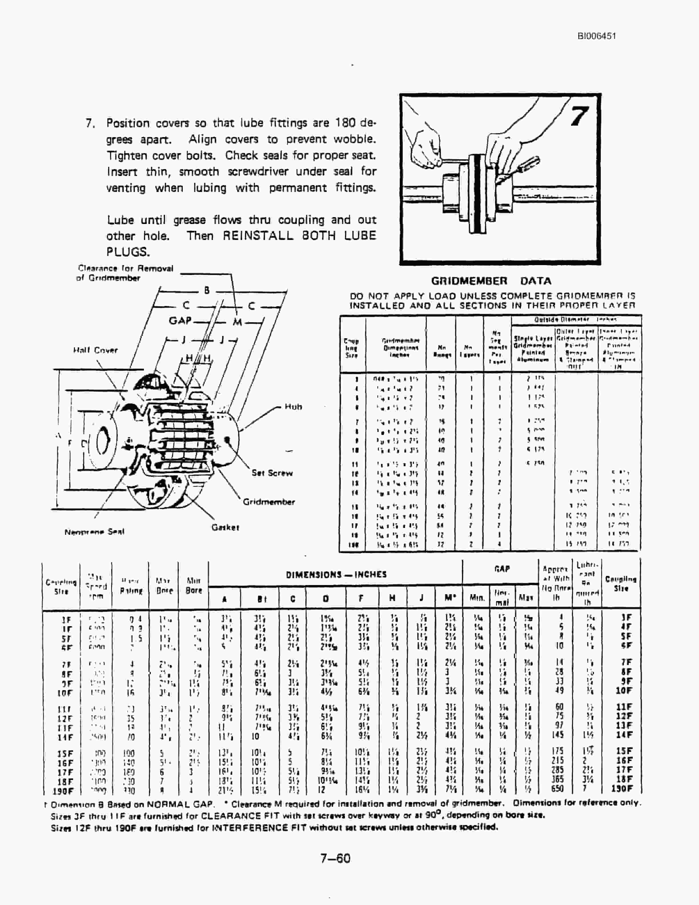 Bucyrus Marion 8200 Walking Dragline Technical Manual BI006451-4