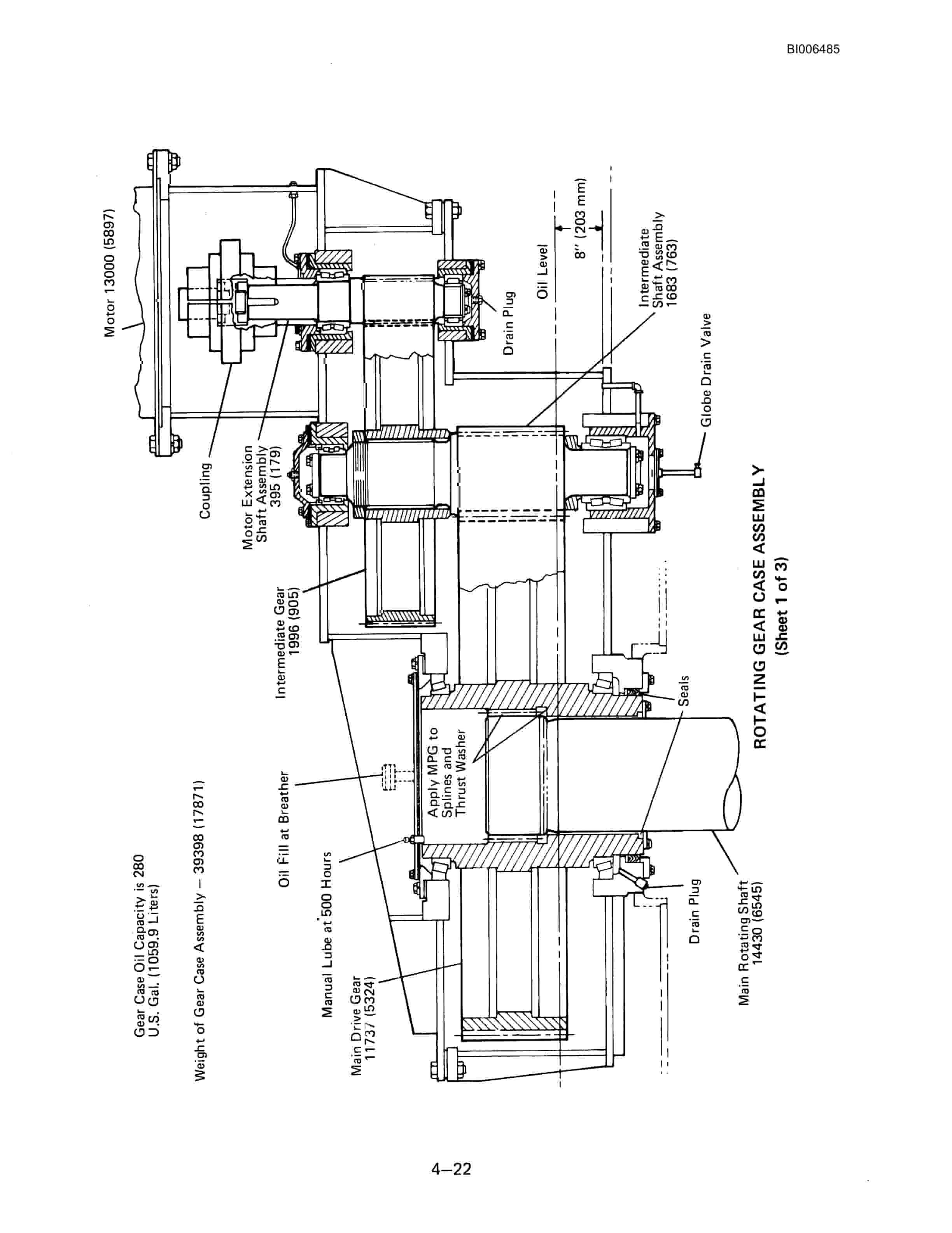 Bucyrus Marion 8200 Walking Dragline Technical Manual BI006485-2