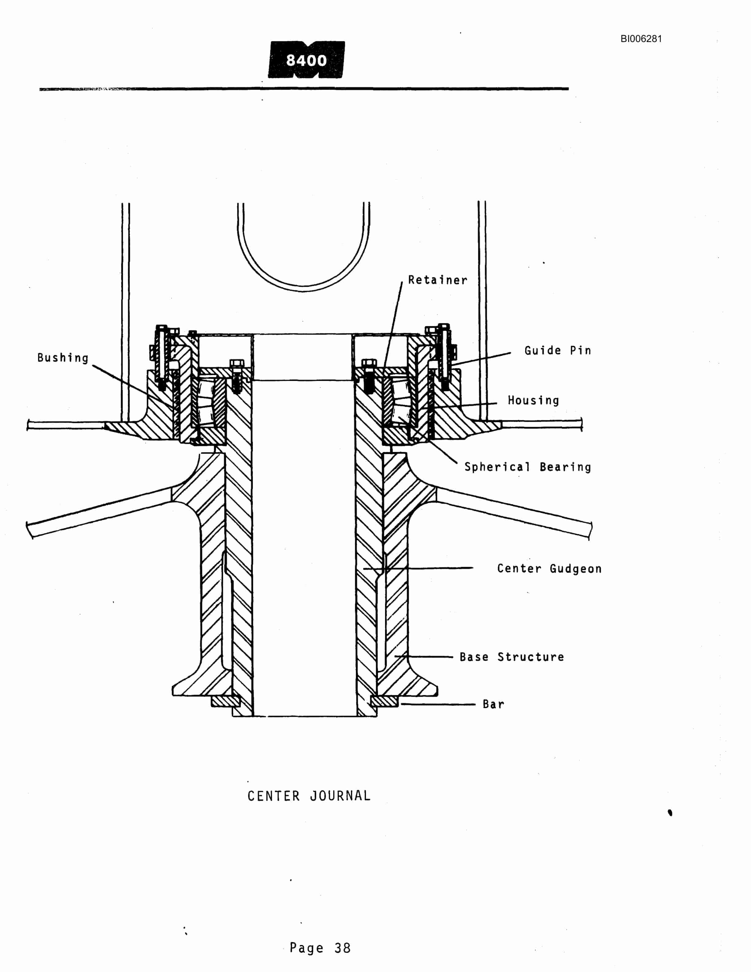 Bucyrus Marion 8400 Walking Dragline Technical Manual BI006281-2