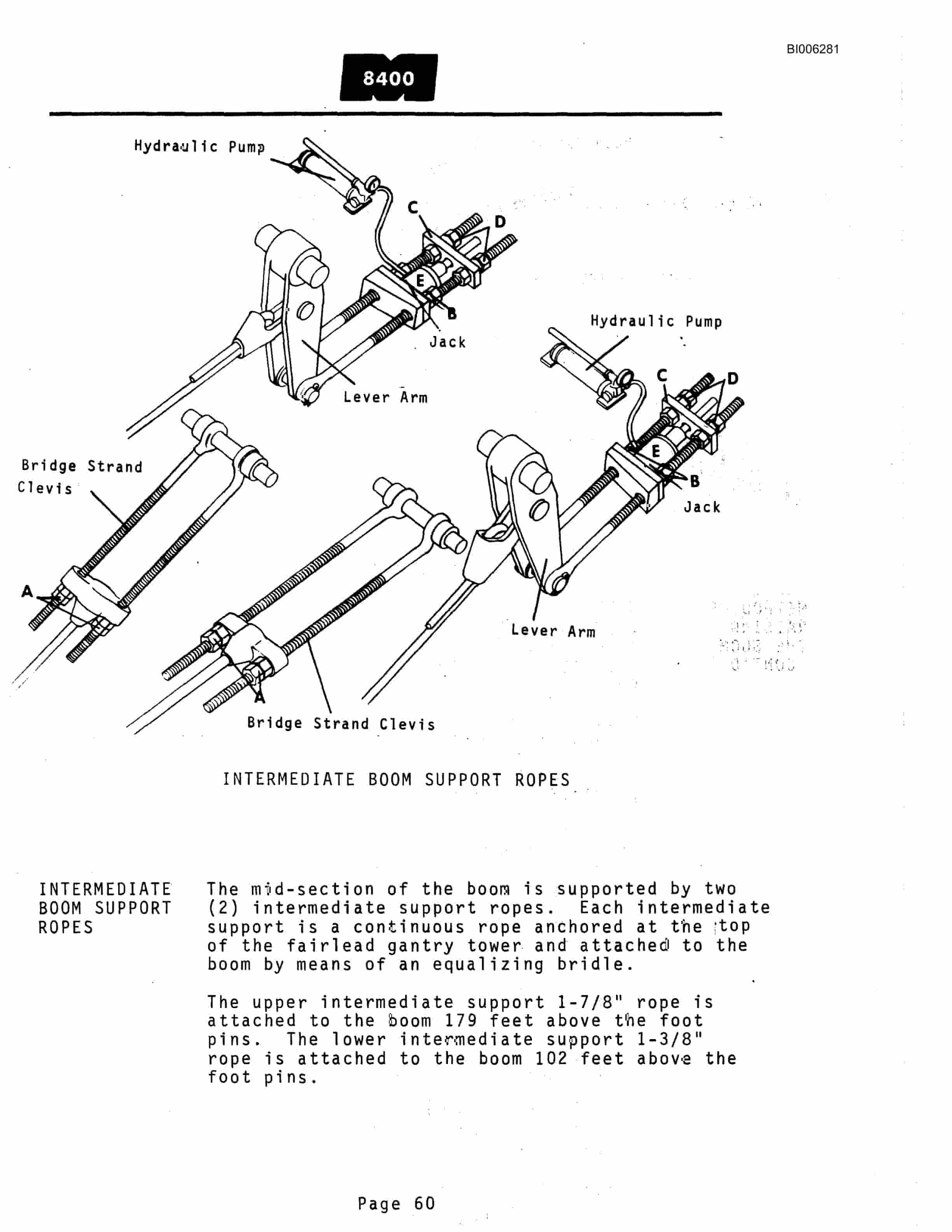 Bucyrus Marion 8400 Walking Dragline Technical Manual BI006281-4