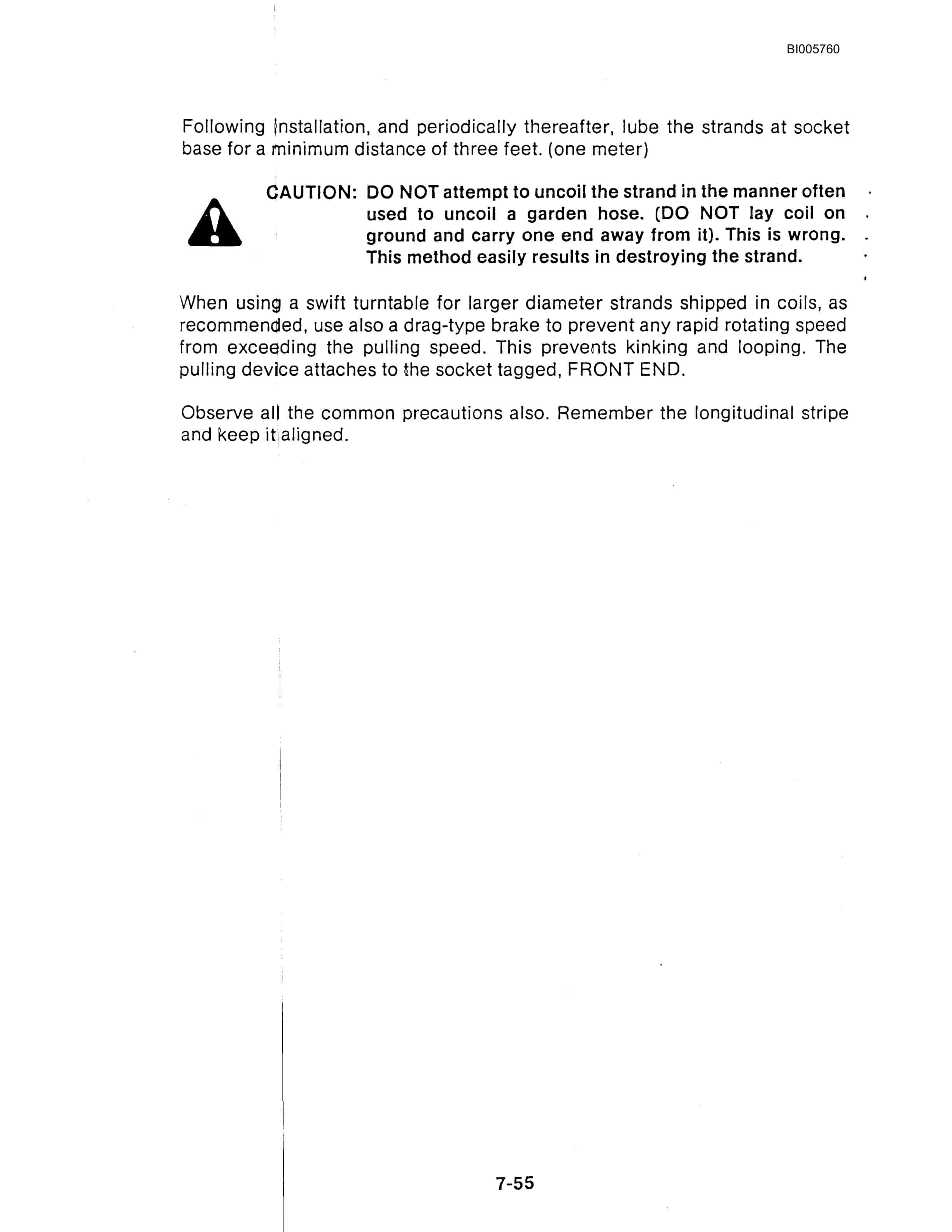 Bucyrus Marion 8750 Walking Dragline Technical Manual BI005760-5