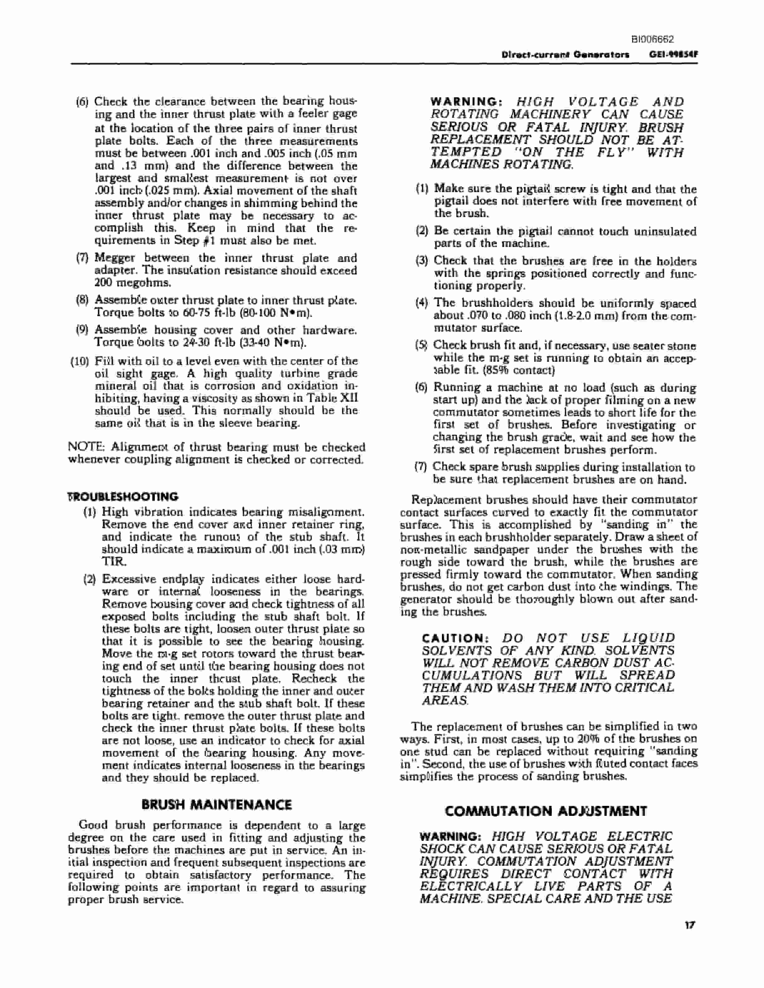 Bucyrus Marion 8750 Walking Dragline Technical Manual BI006662-5