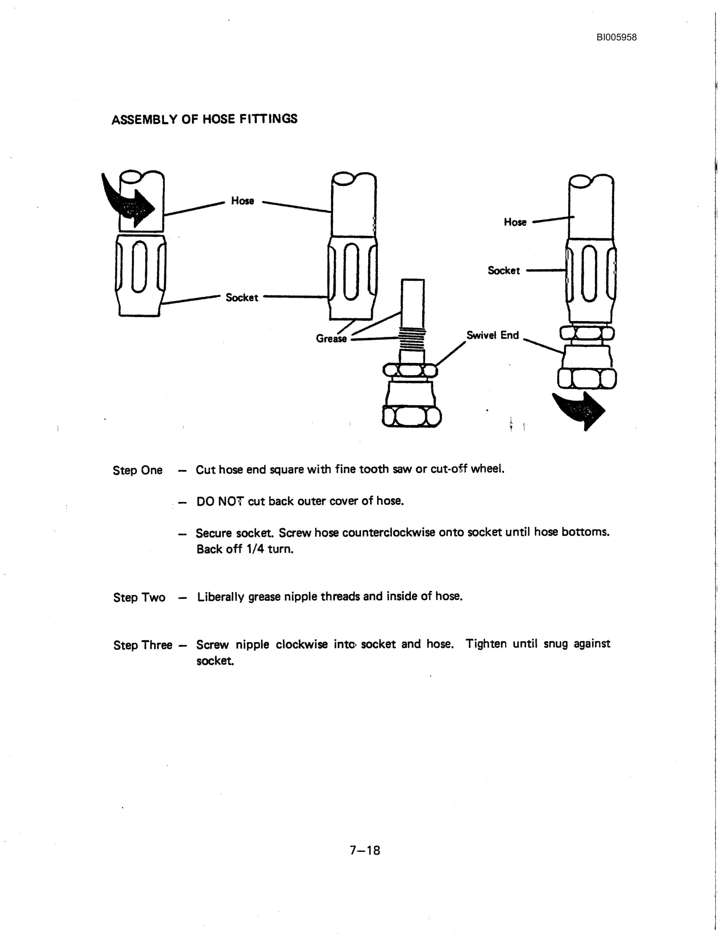 Bucyrus Marion M-3 Blast Hole Drill Technical Manual BI005958-4