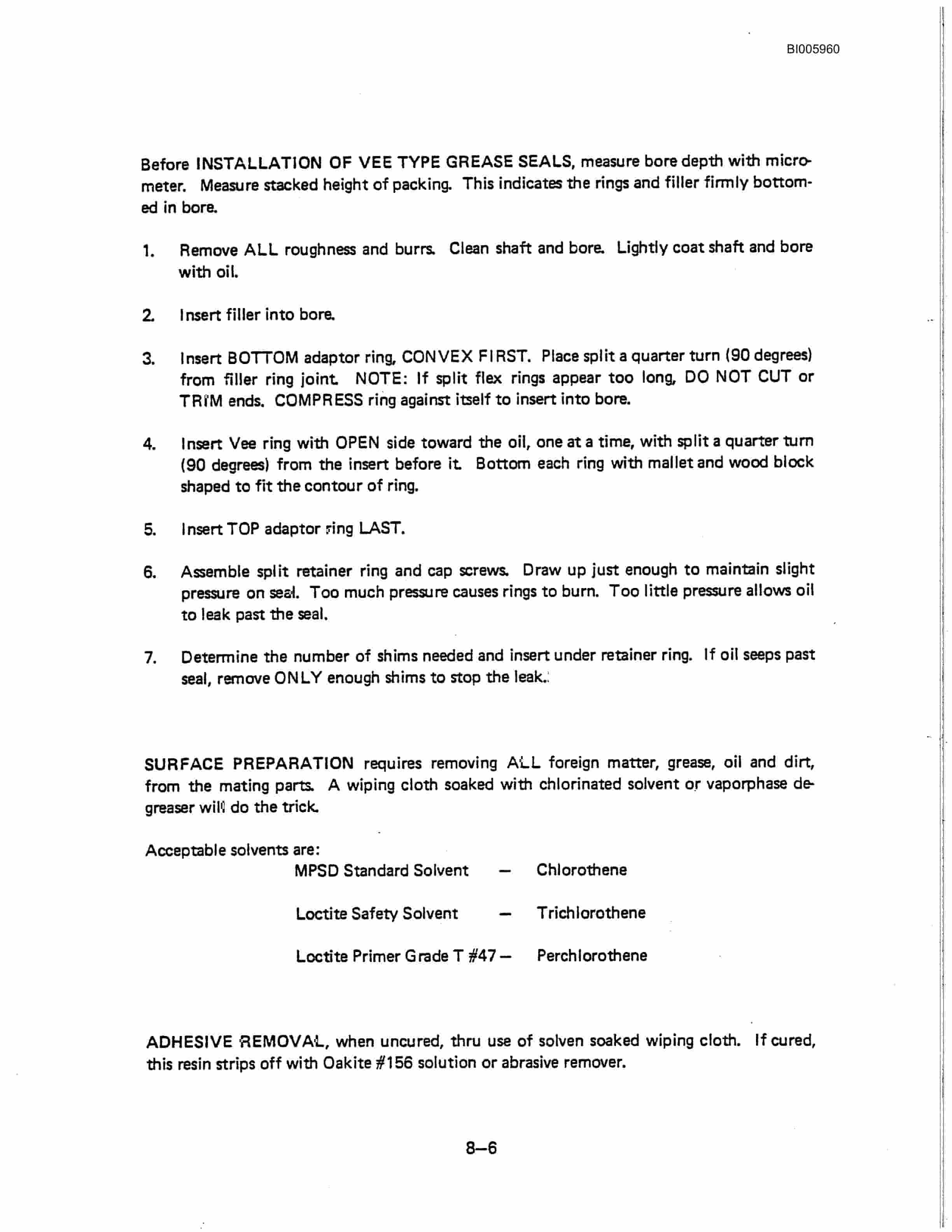 Bucyrus Marion M-3 Blast Hole Drill Technical Manual BI005960-4