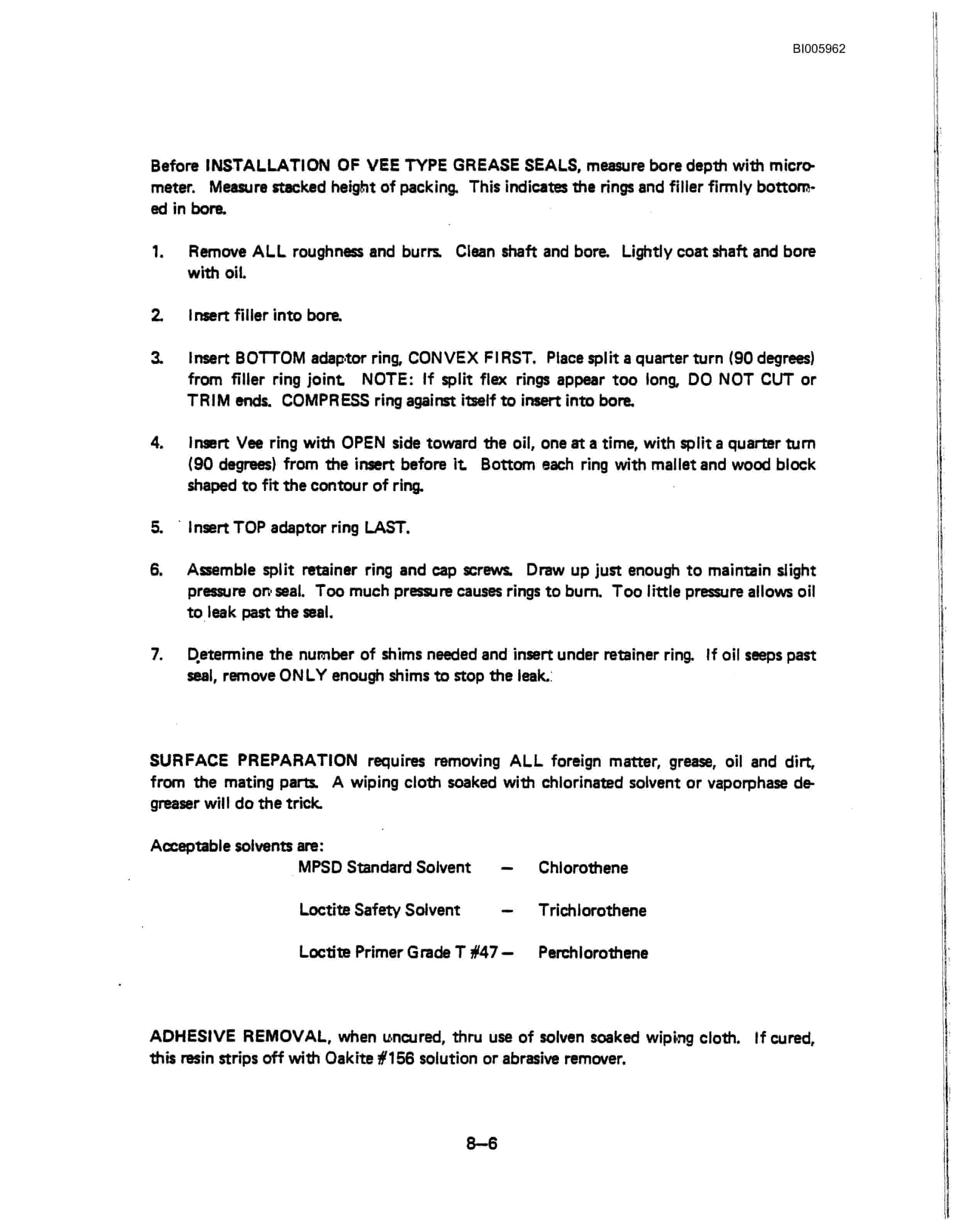Bucyrus Marion M-3 Blast Hole Drill Technical Manual BI005962-4