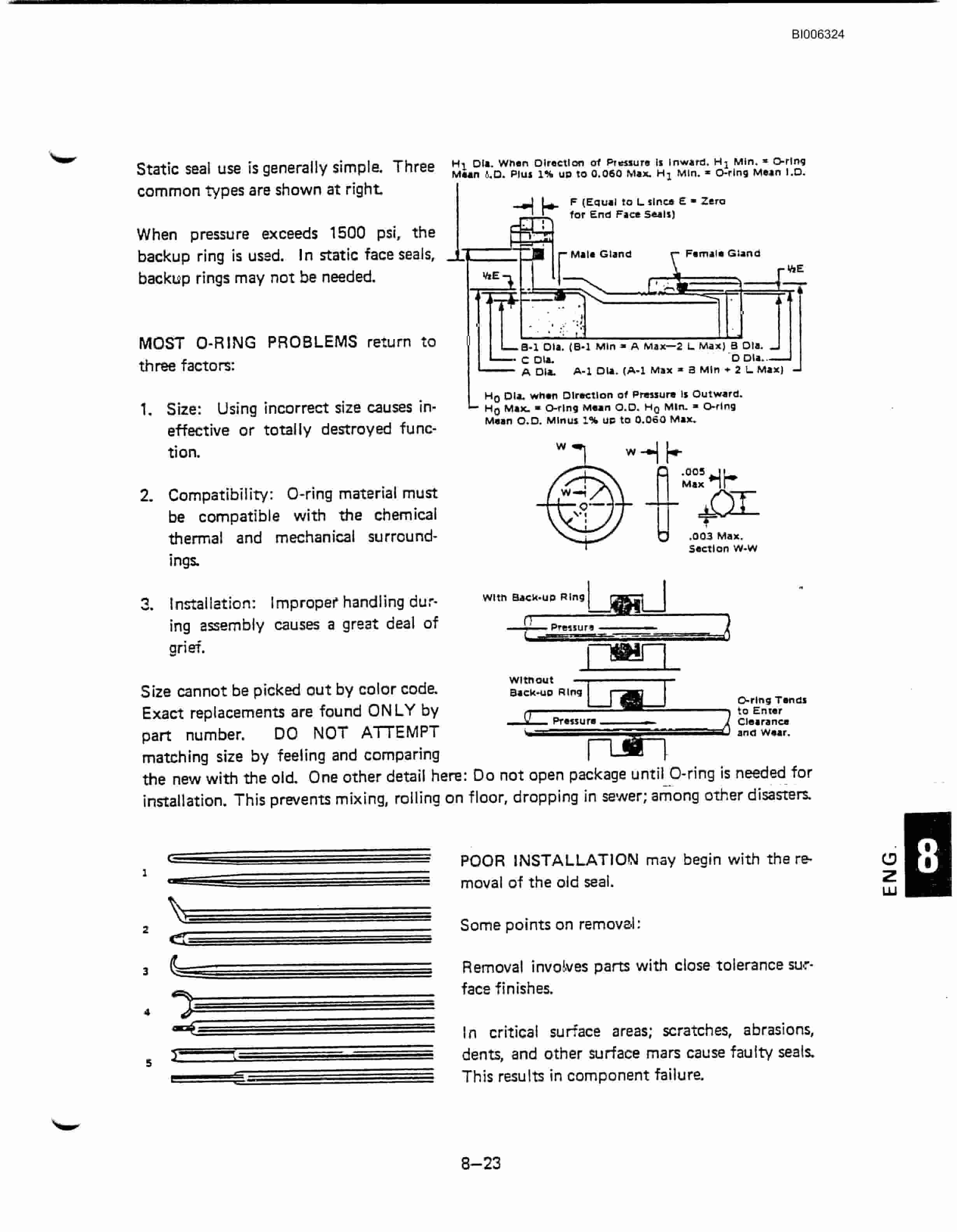 Bucyrus Marion M-3 Blast Hole Drill Technical Manual BI006324-5