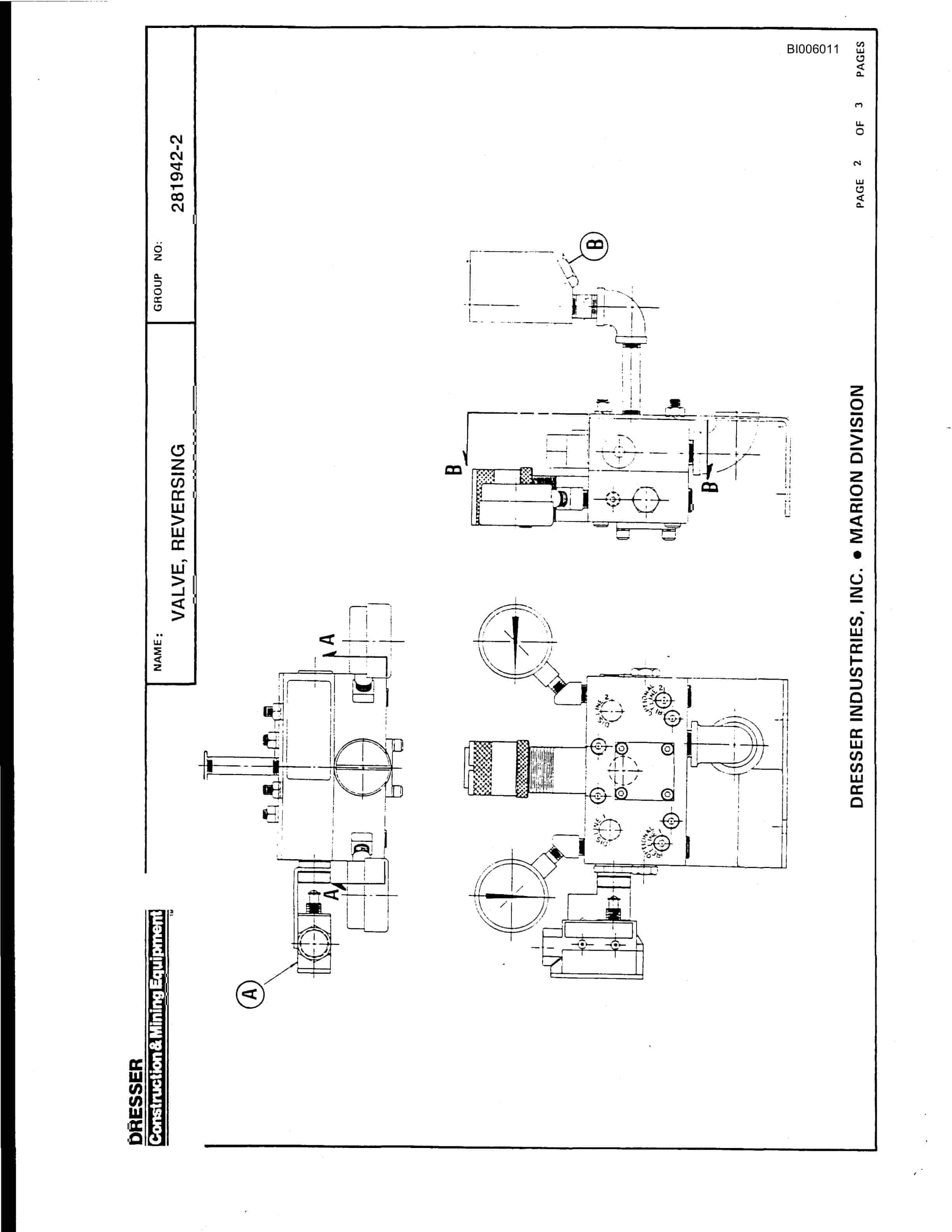 Bucyrus Marion M-3 Drill Placer Big Bell Parts Catalog BI006011-3