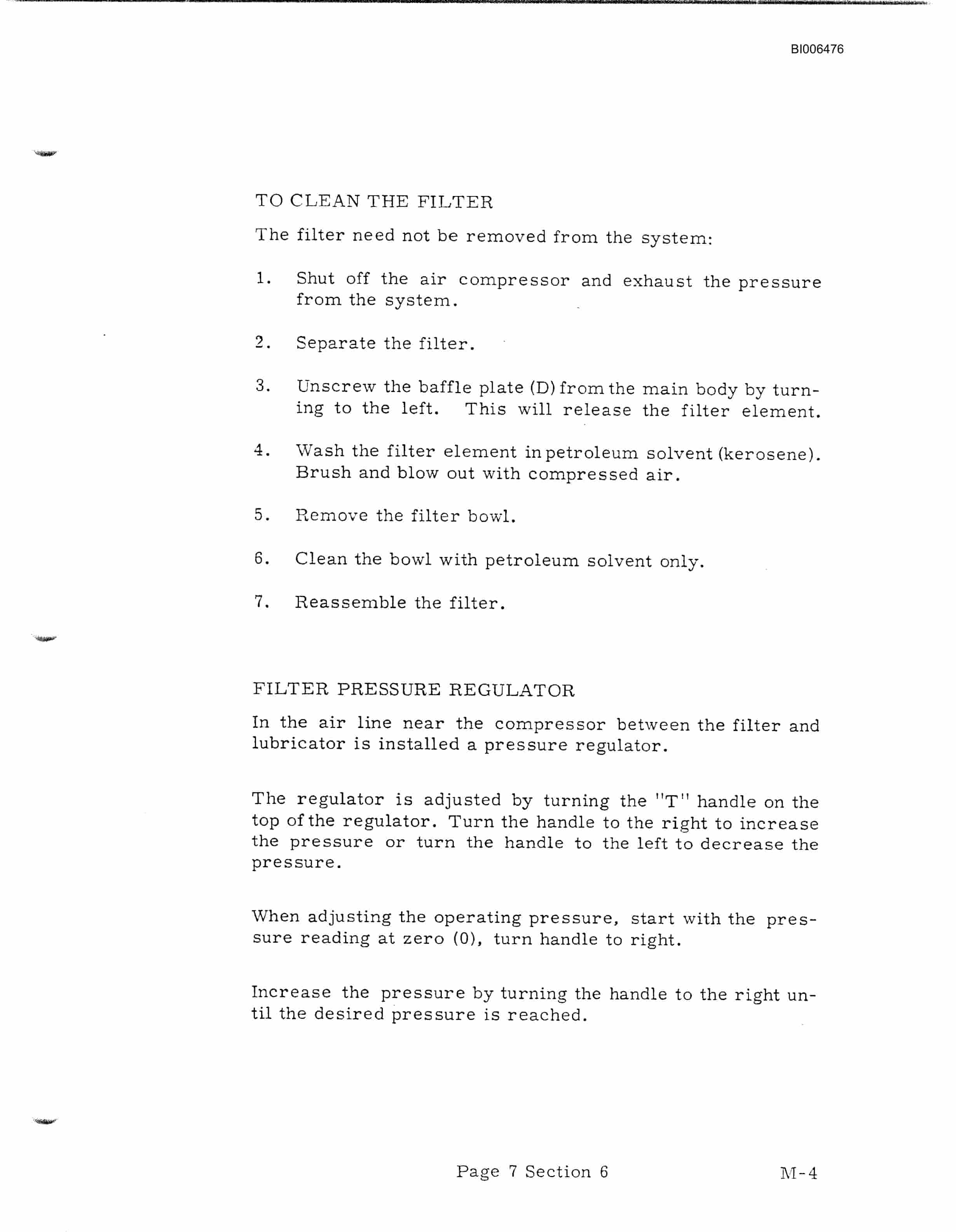 Bucyrus Marion M-4 Blast Hole Drill Technical Manual BI006476-2