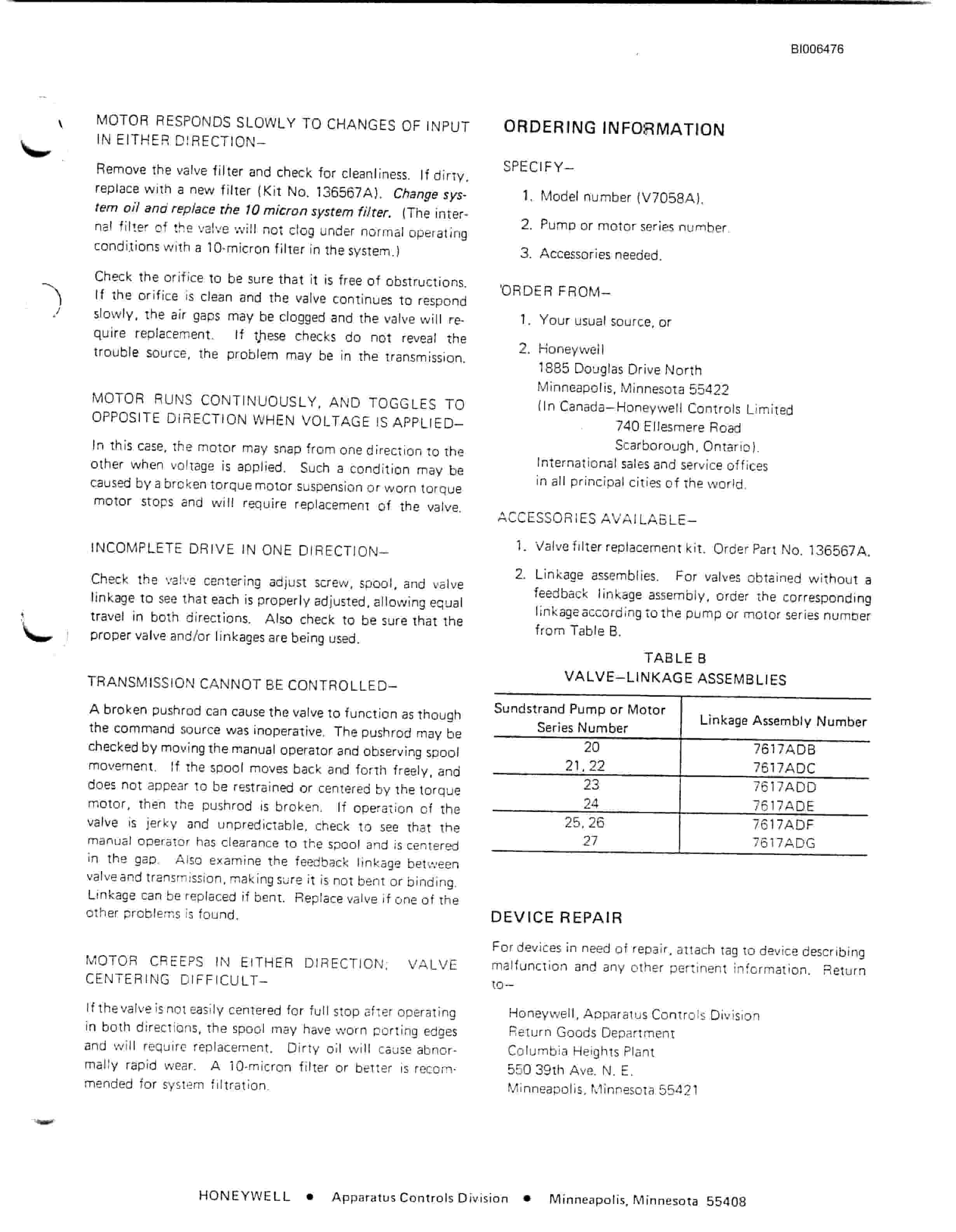 Bucyrus Marion M-4 Blast Hole Drill Technical Manual BI006476-4