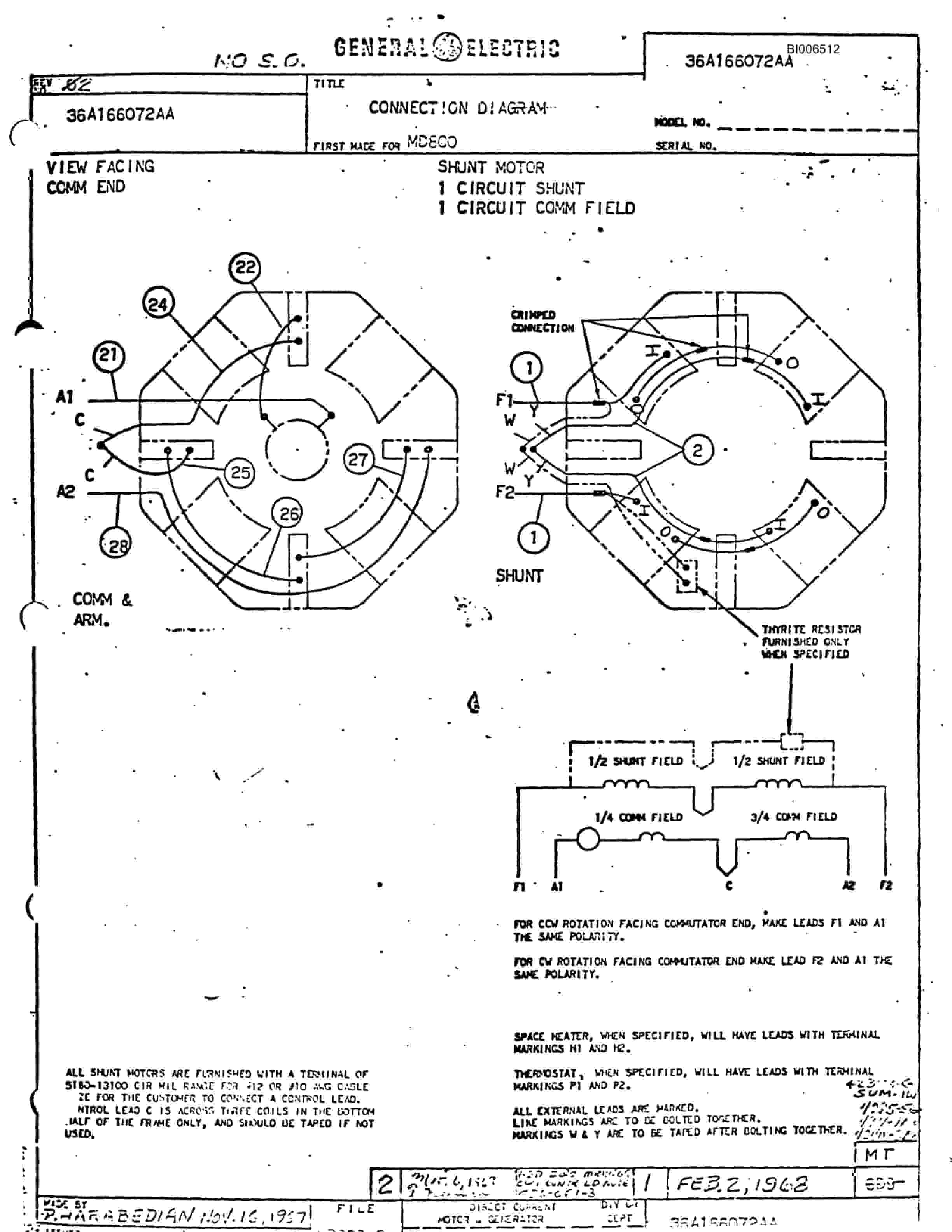 Bucyrus Marion M-4 Drill Technical Manual BI006512-3