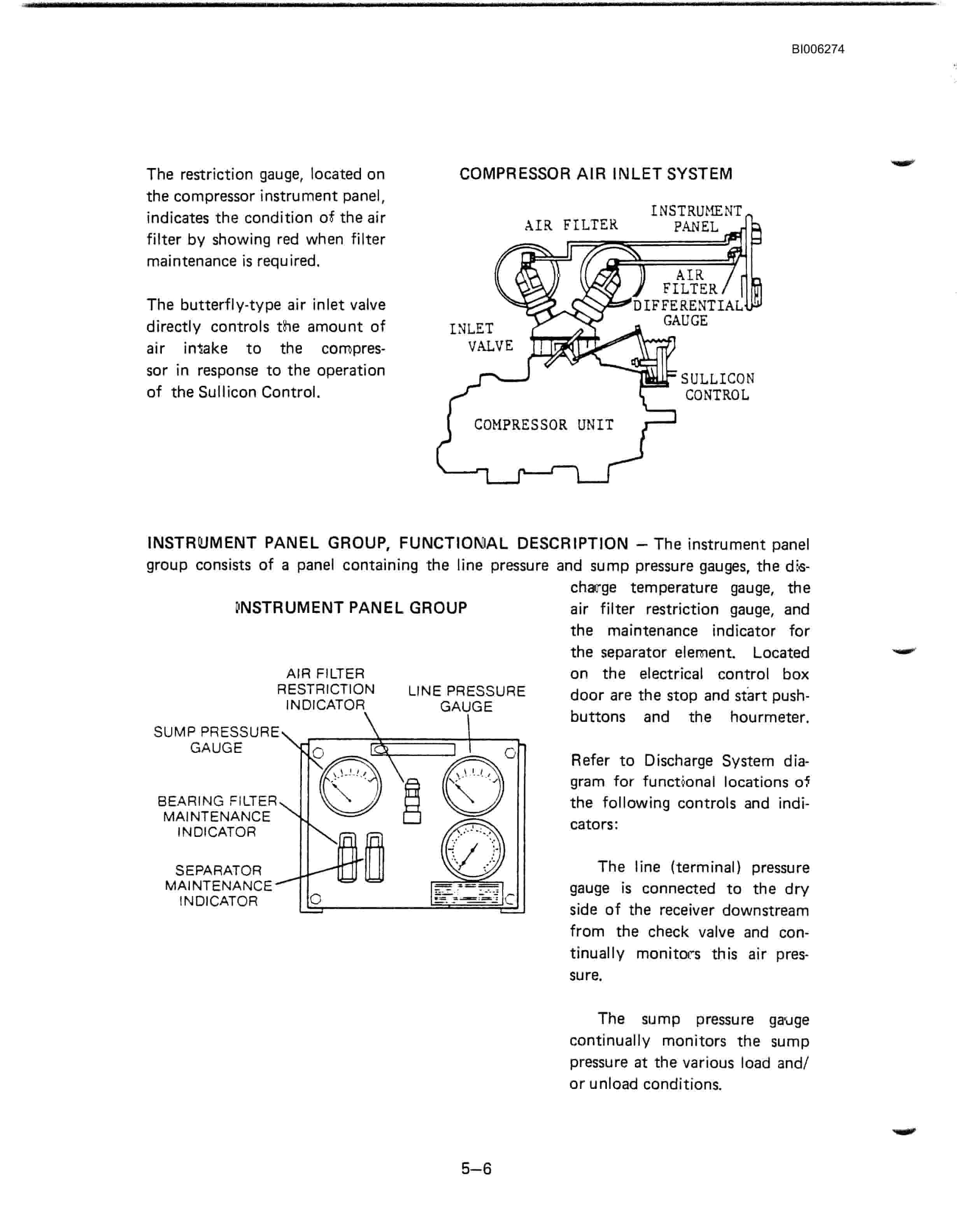 Bucyrus Marion M-4, M-5 Blast Hole Drill Technical Manual BI006274-3