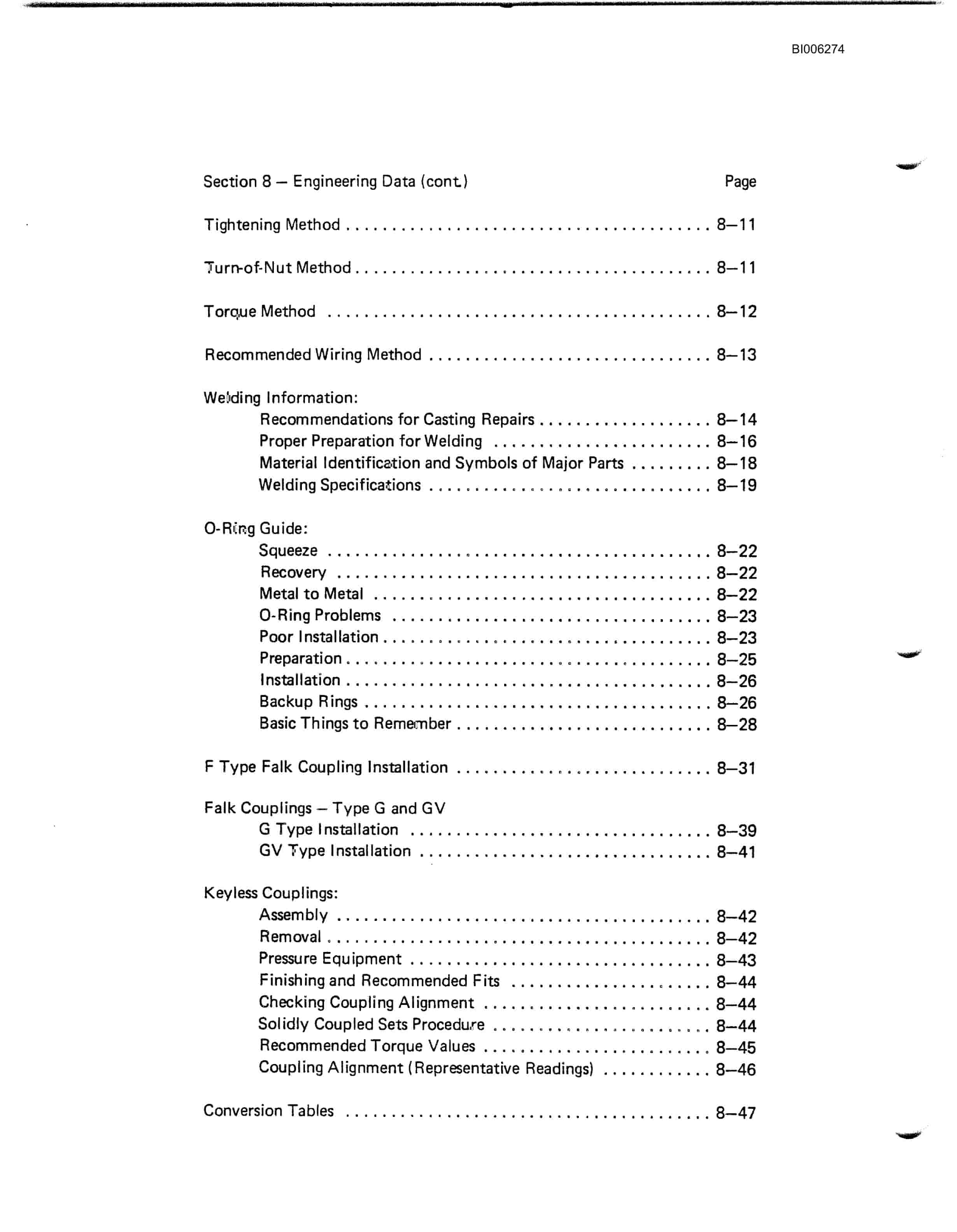 Bucyrus Marion M-4, M-5 Blast Hole Drill Technical Manual BI006274-5
