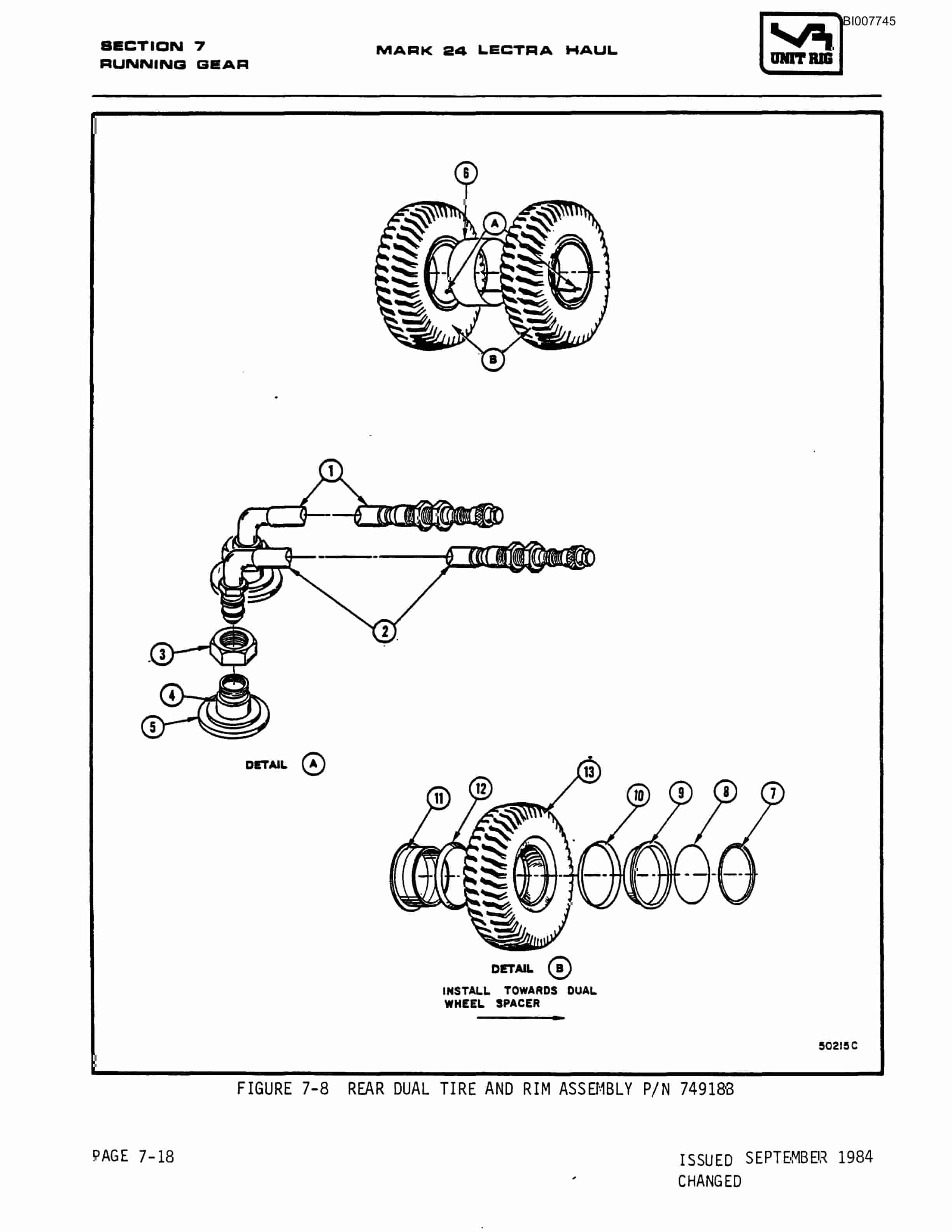 Bucyrus Mark 24 Illustrated Parts Catalog BI007745-4