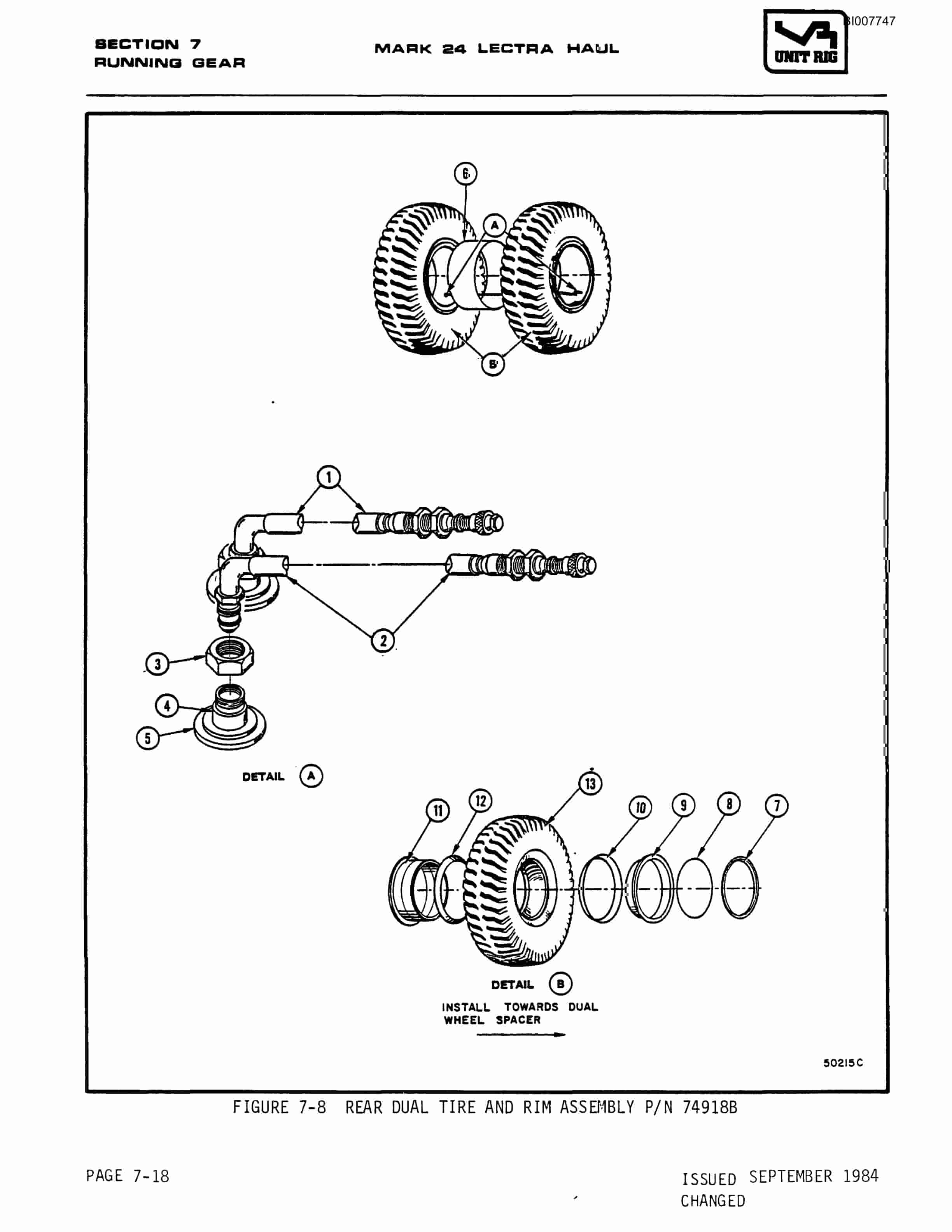 Bucyrus Mark 24 Illustrated Parts Catalog BI007747-4