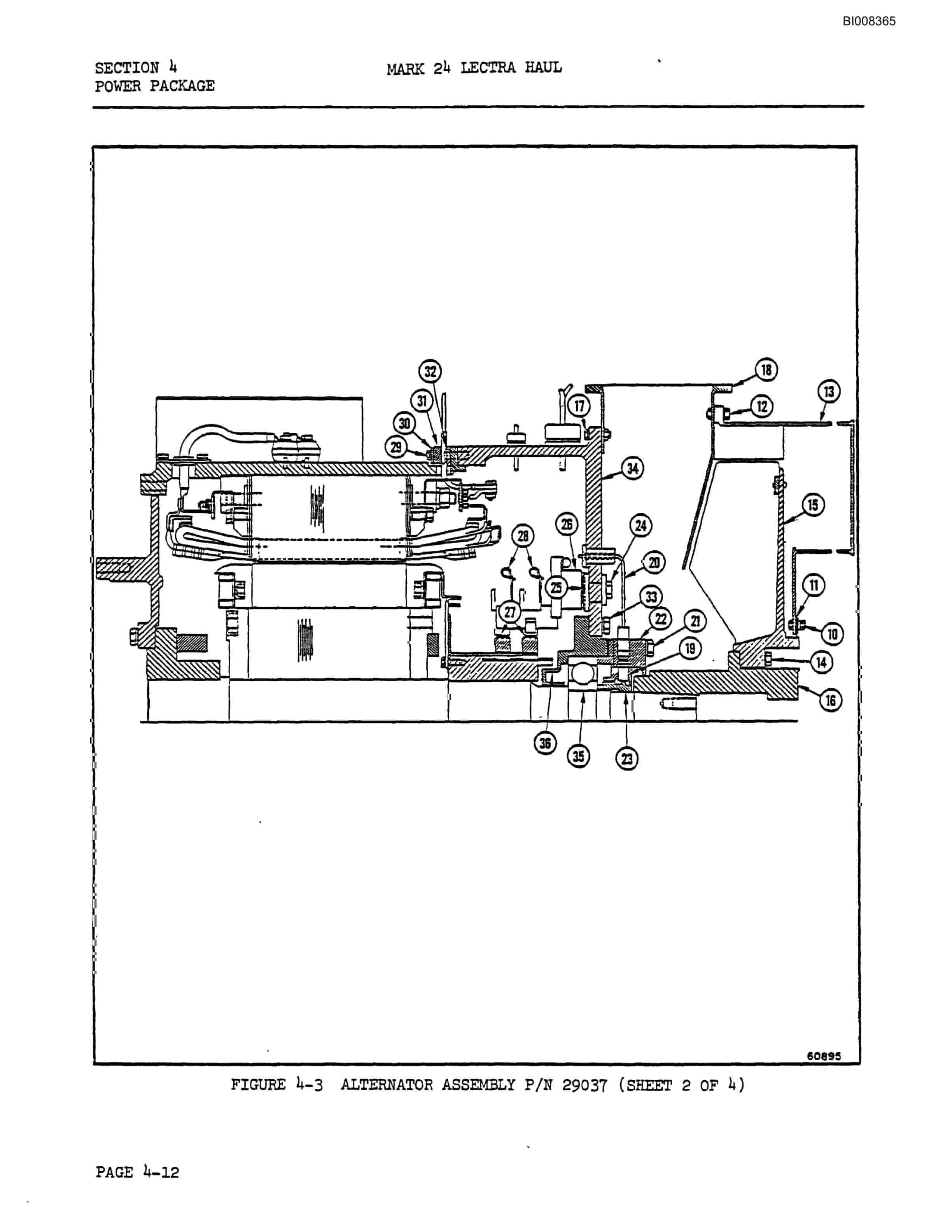 Bucyrus Mark 24 Illustrated Parts Catalog BI008365-2